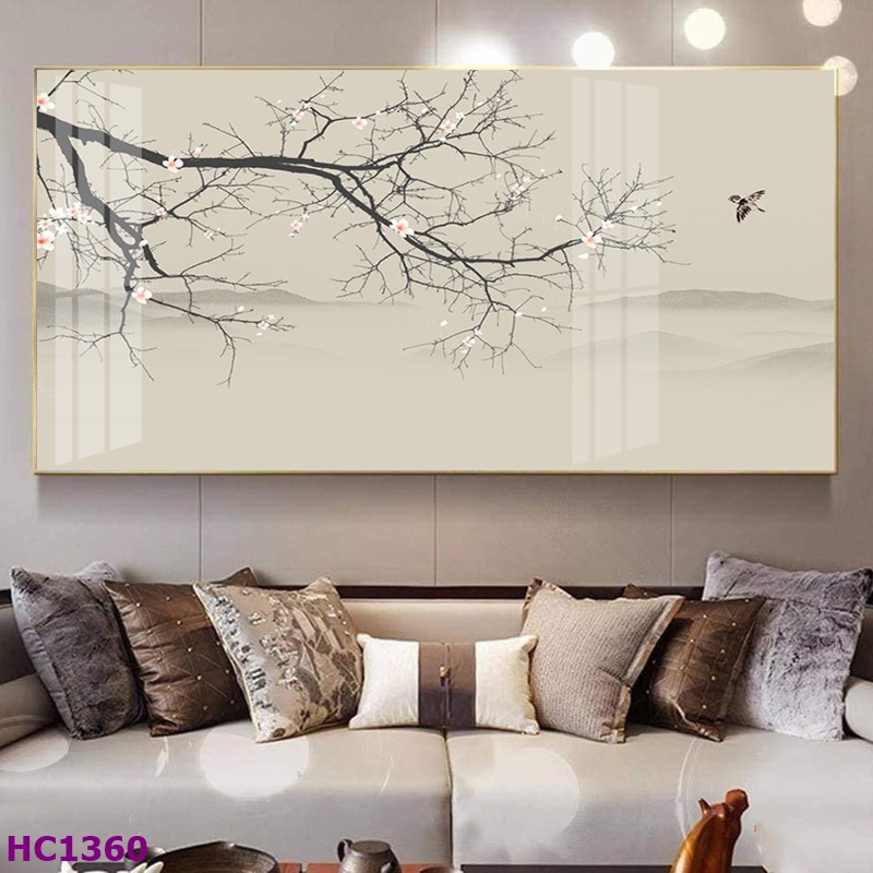 Tranh Cổ Trang Hoa Và Chim 32