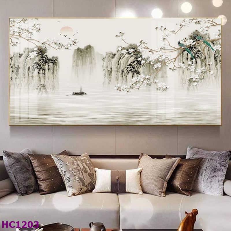 Tranh Cổ Trang Hoa Và Chim 19