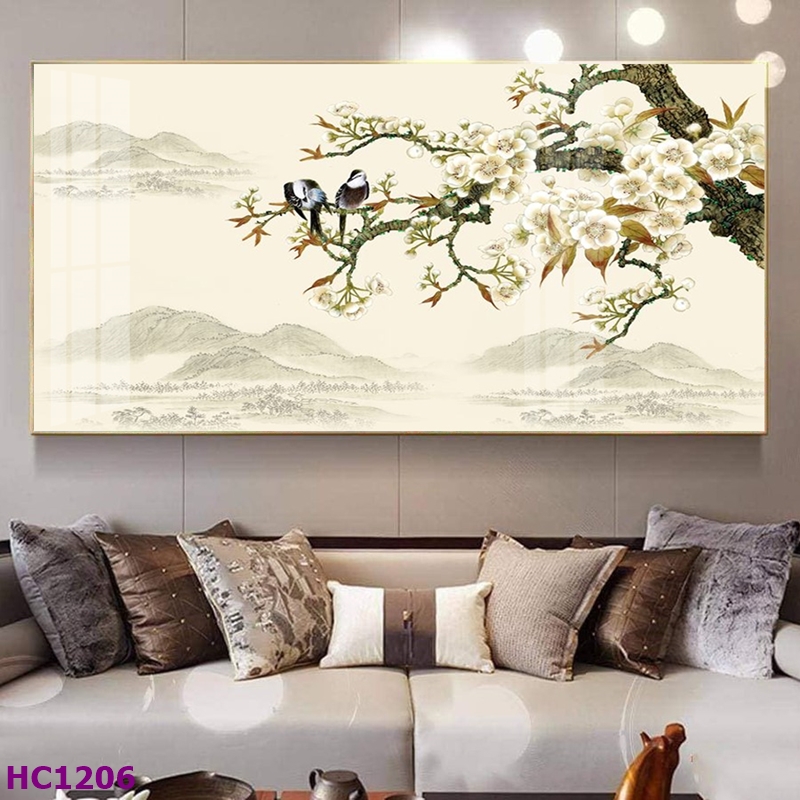 Tranh Cổ Trang Hoa Và Chim 20