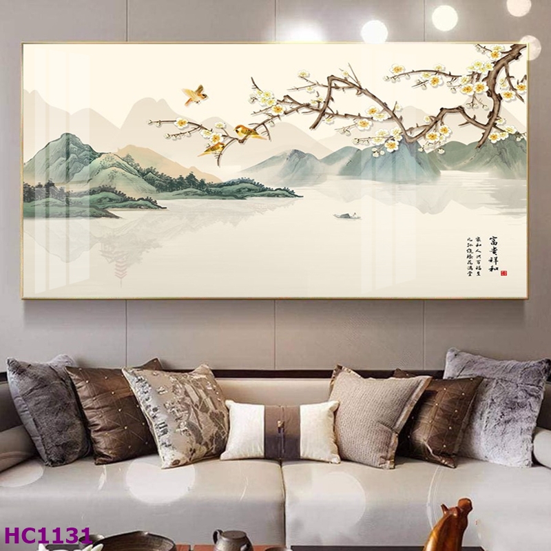 Tranh Cổ Trang Hoa Và Chim 14