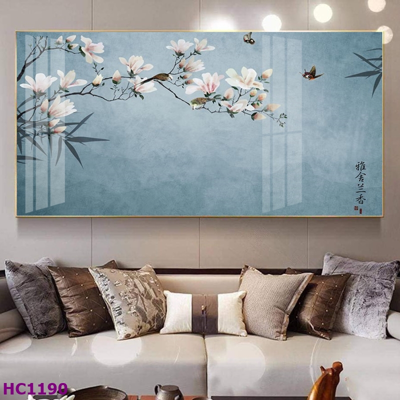 Tranh Cổ Trang Hoa Và Chim 17