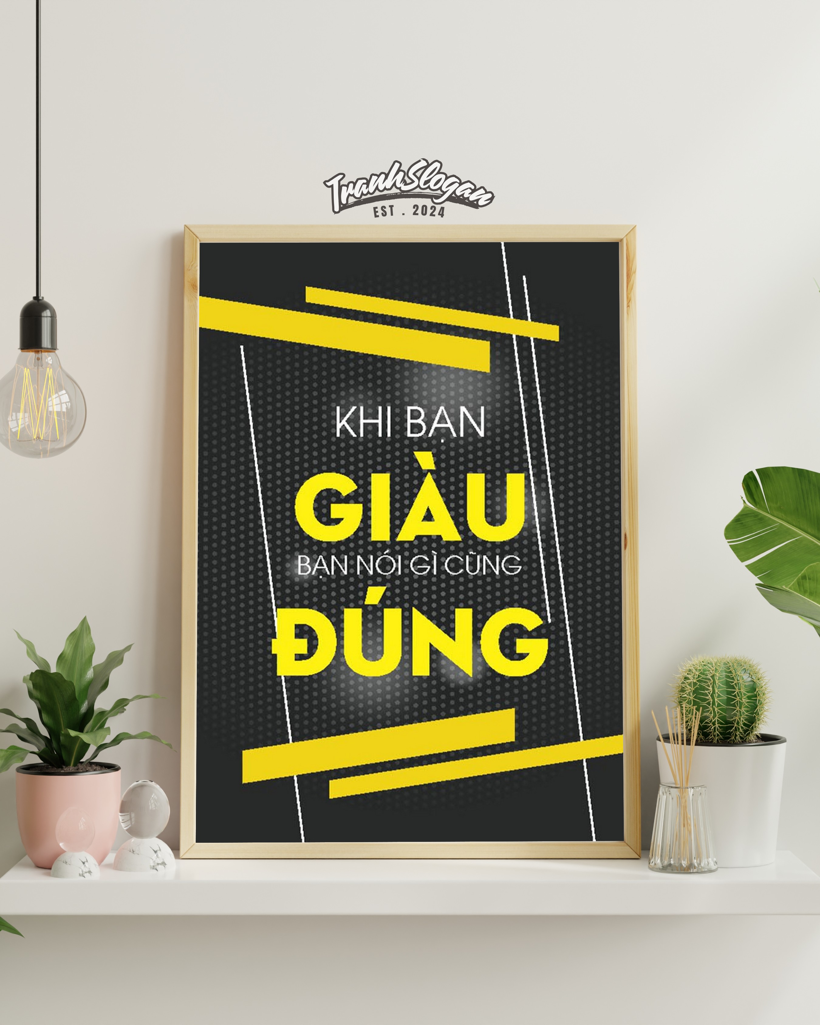 Khi bạn giàu bạn nói gì cũng đúng