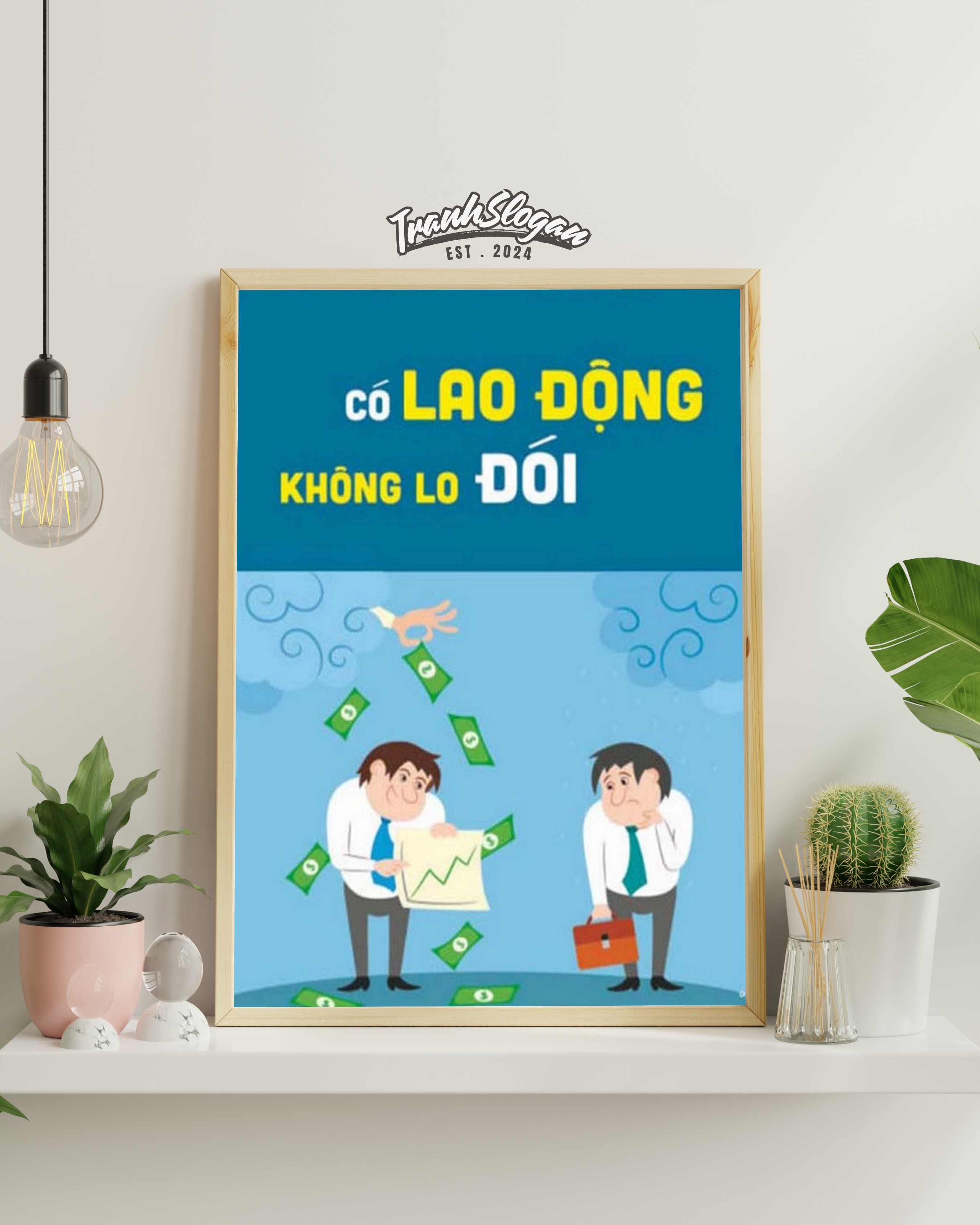 Có lao động không nó đói