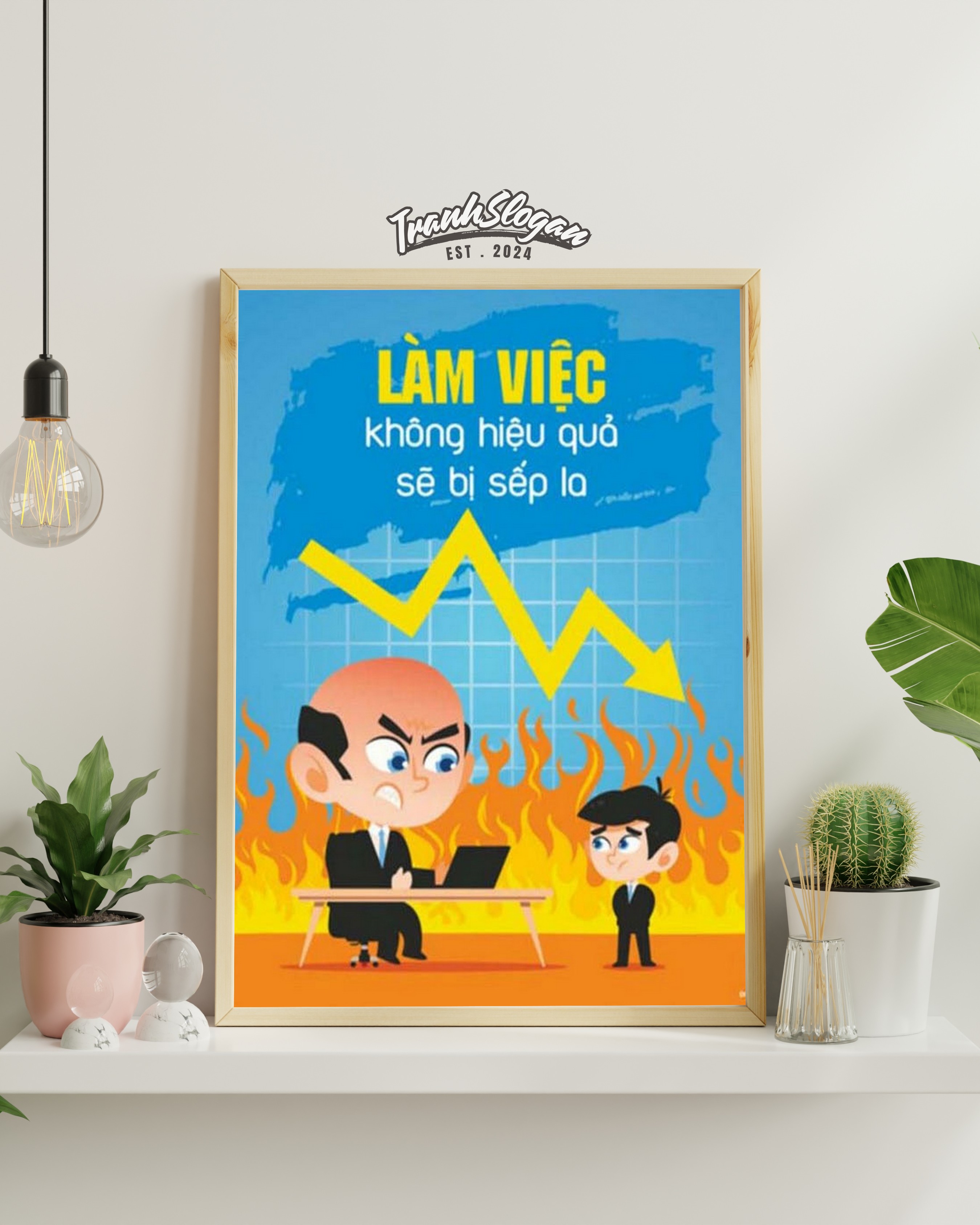 Làm việc không hiệu quả sẽ bị sếp la