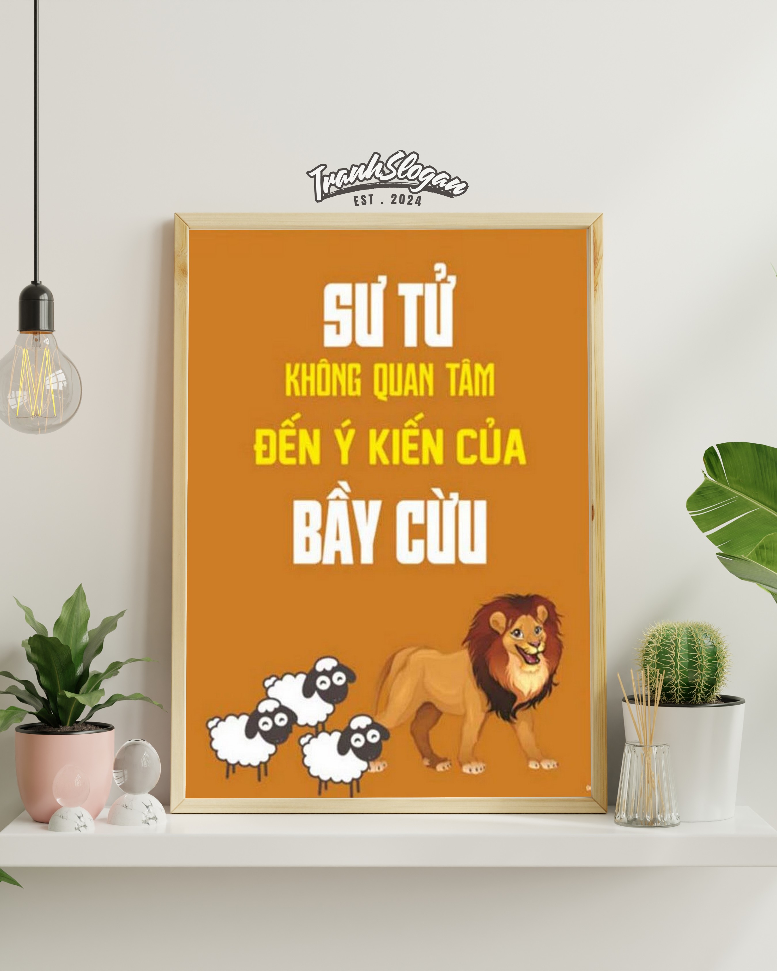 Sư tử không quan tâm đến ý kiến của bầy kêu