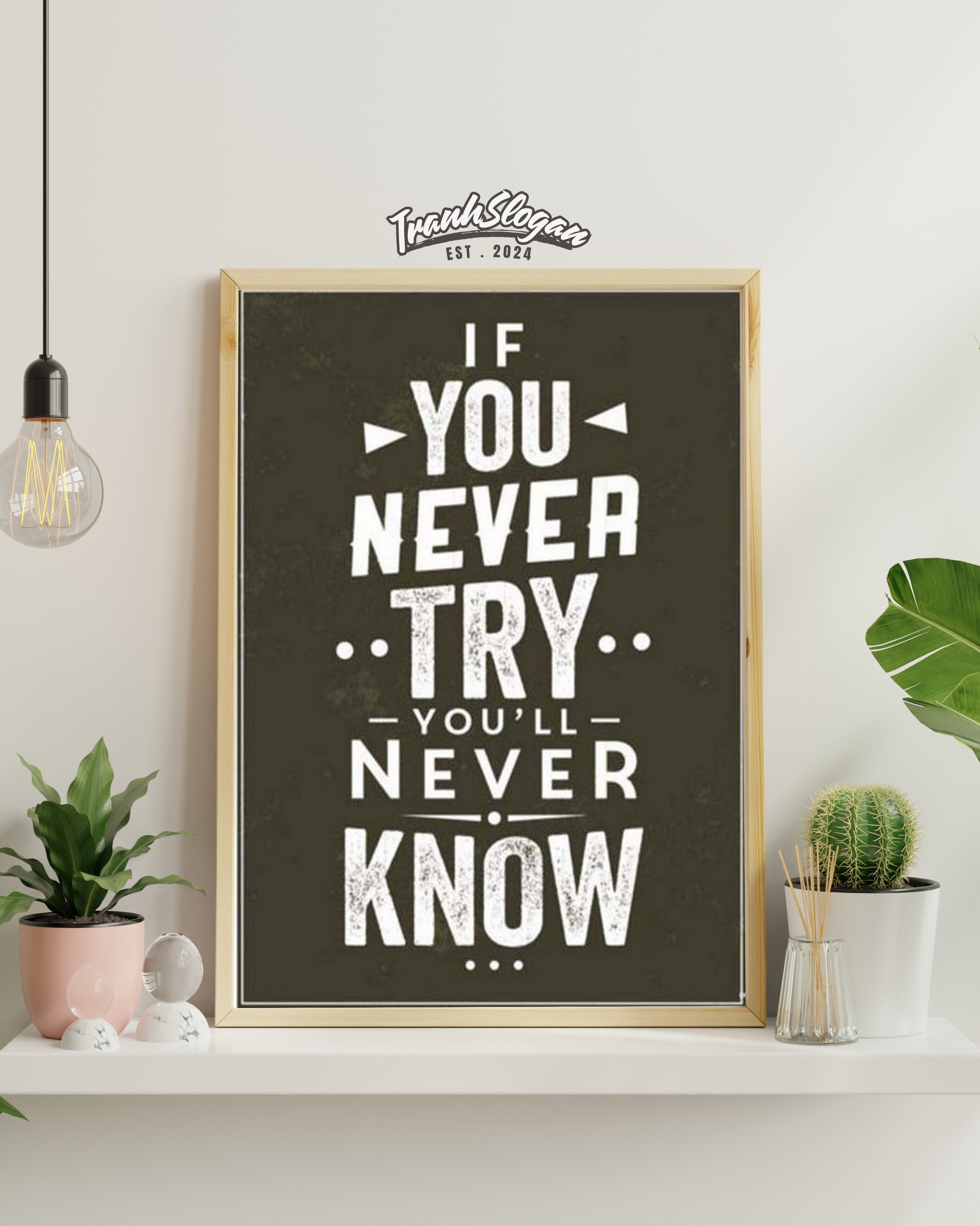 if you never try you'll never know