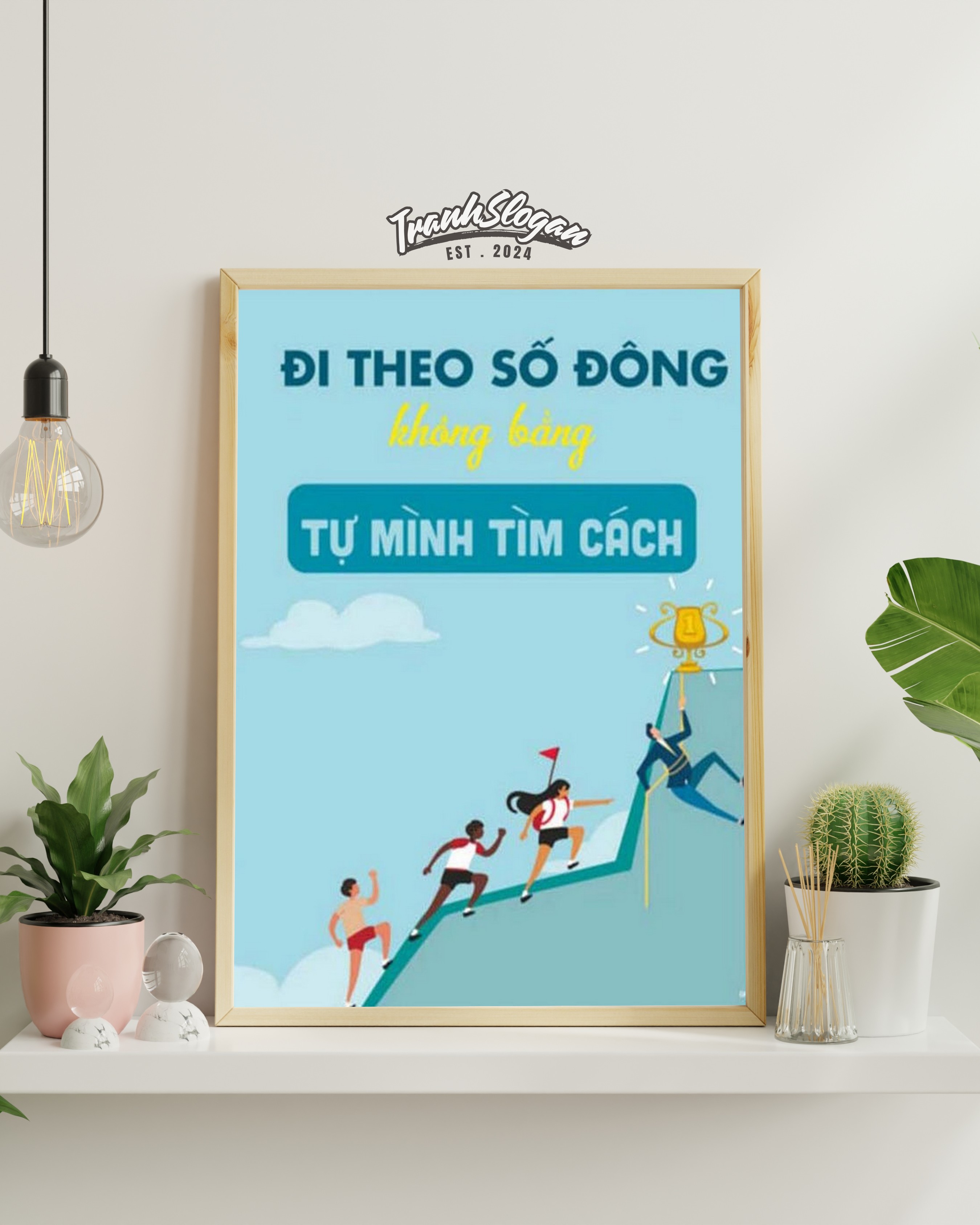 Đi theo số đông không bằng tự mình tìm cách