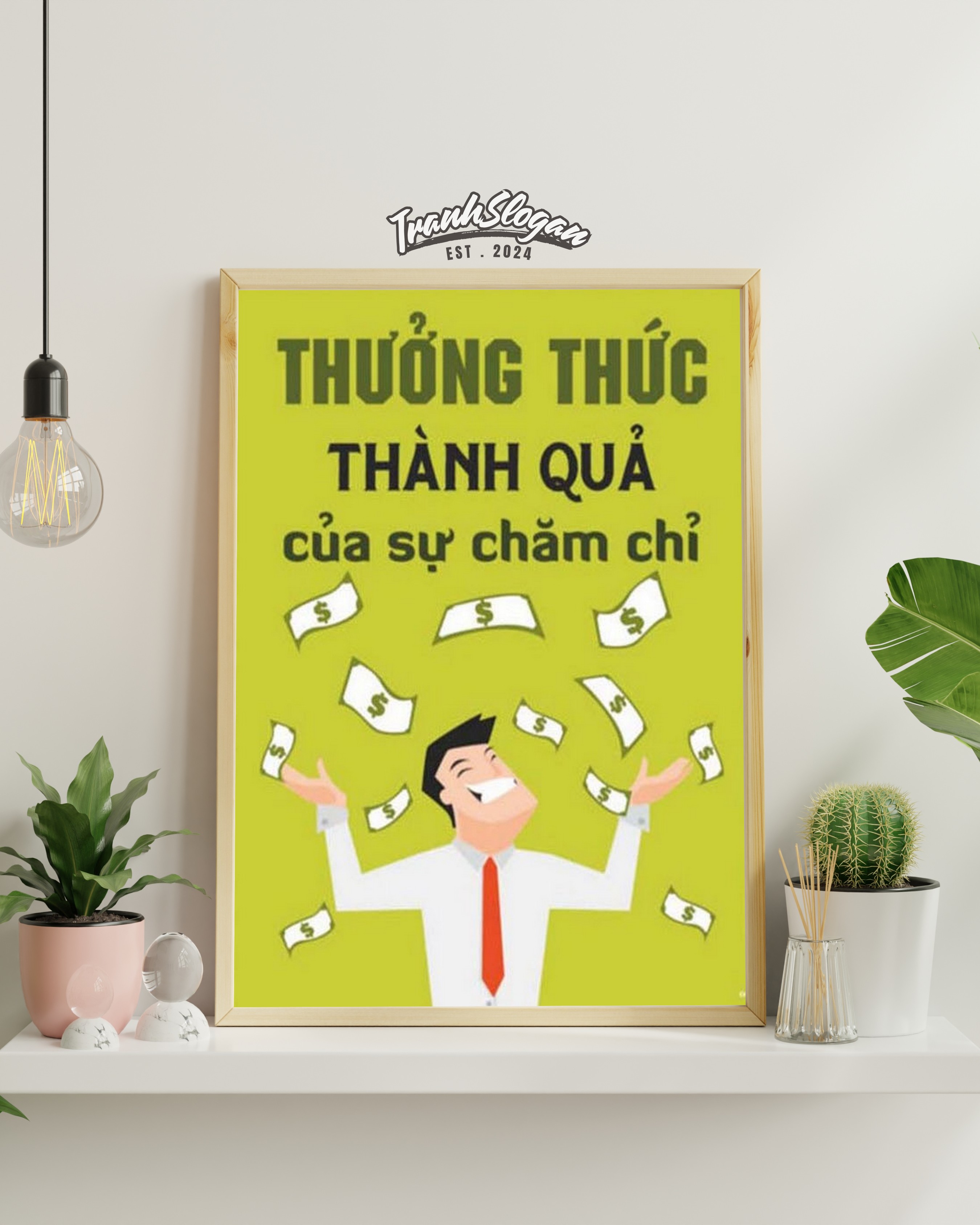 Thưởng thức thành quả của sự chăm chỉ