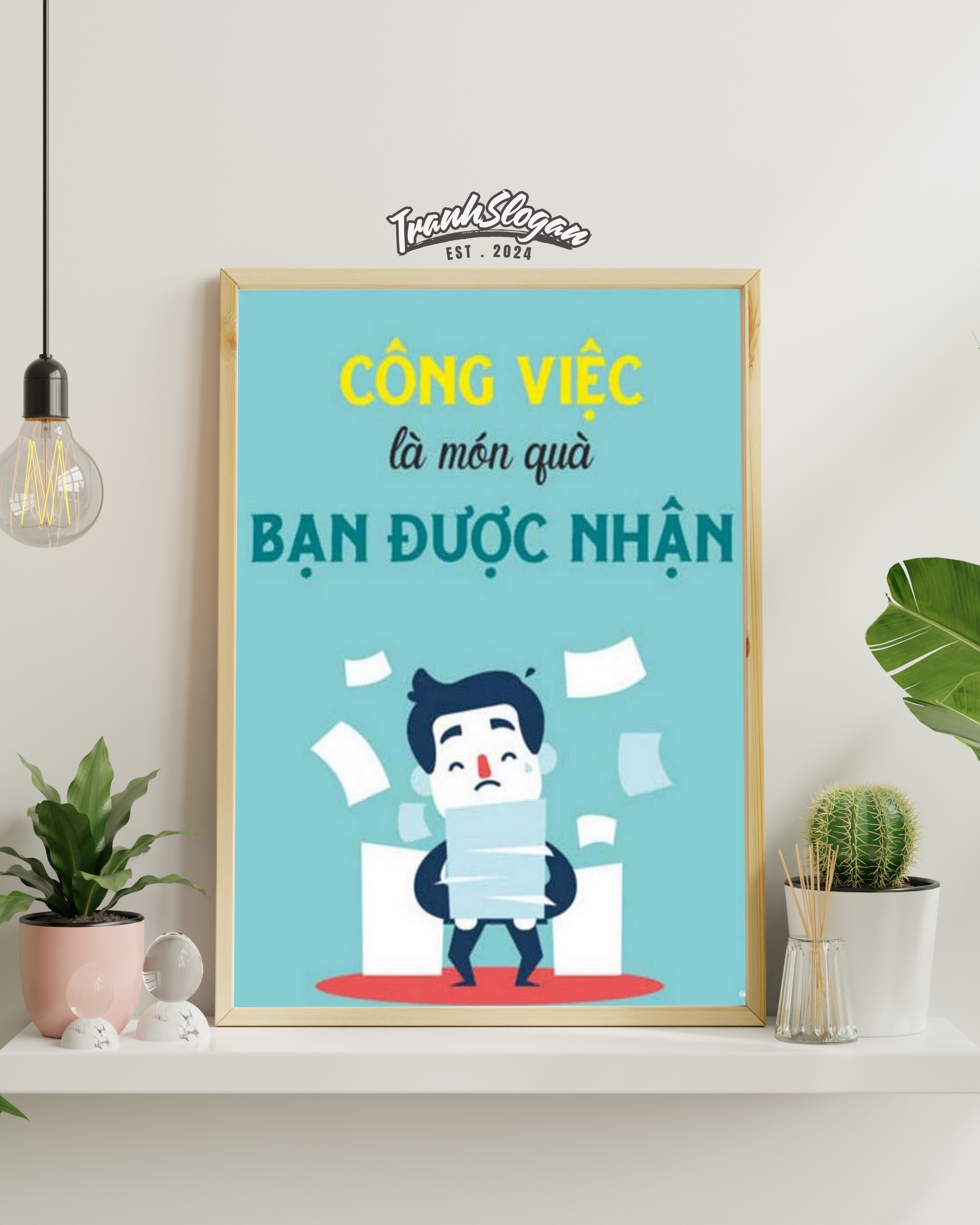 Công việc là món quà bạn nhận được