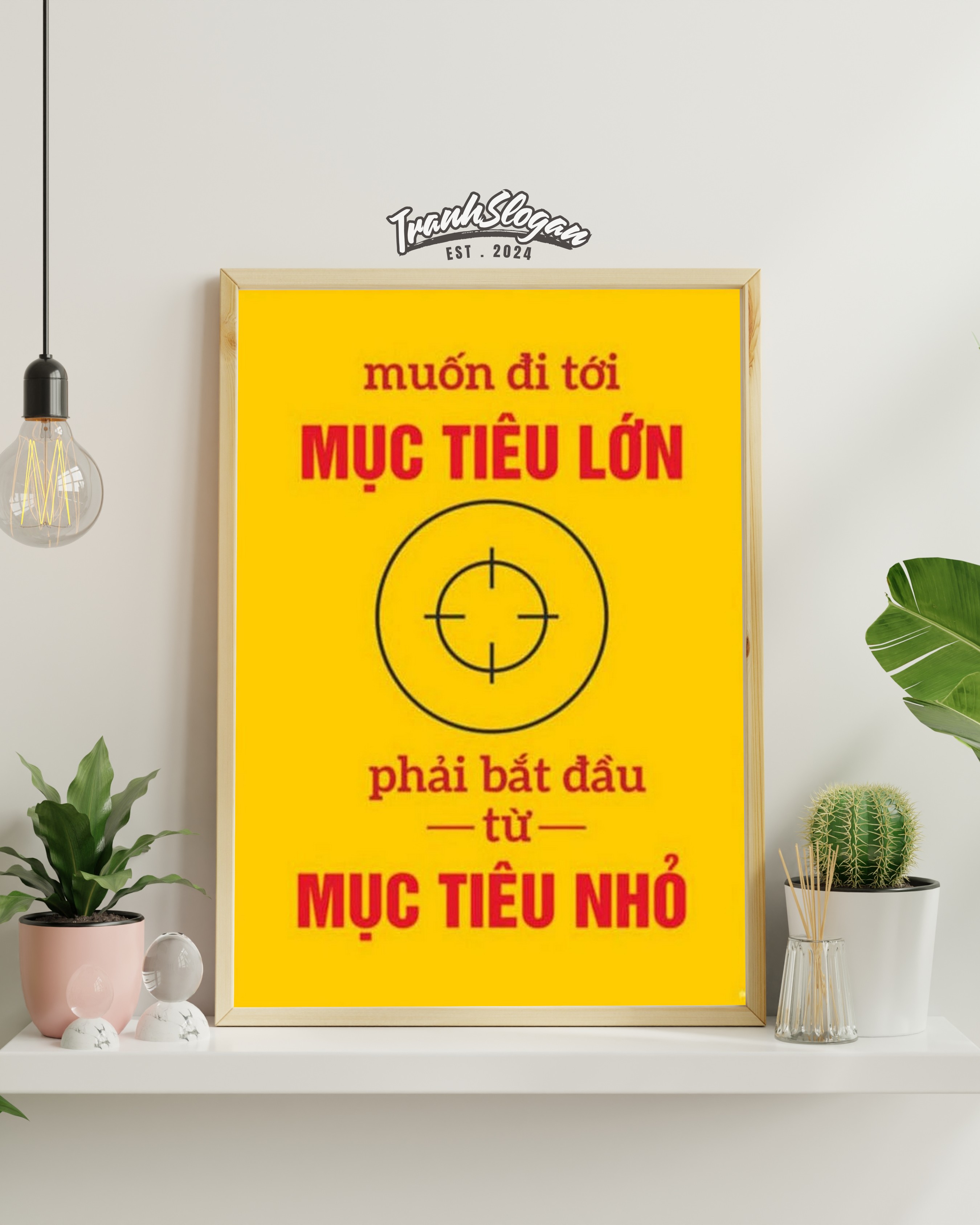Muốn đi tới mục tiêu lớn phải bắt đầu từ mục tiêu nhỏ