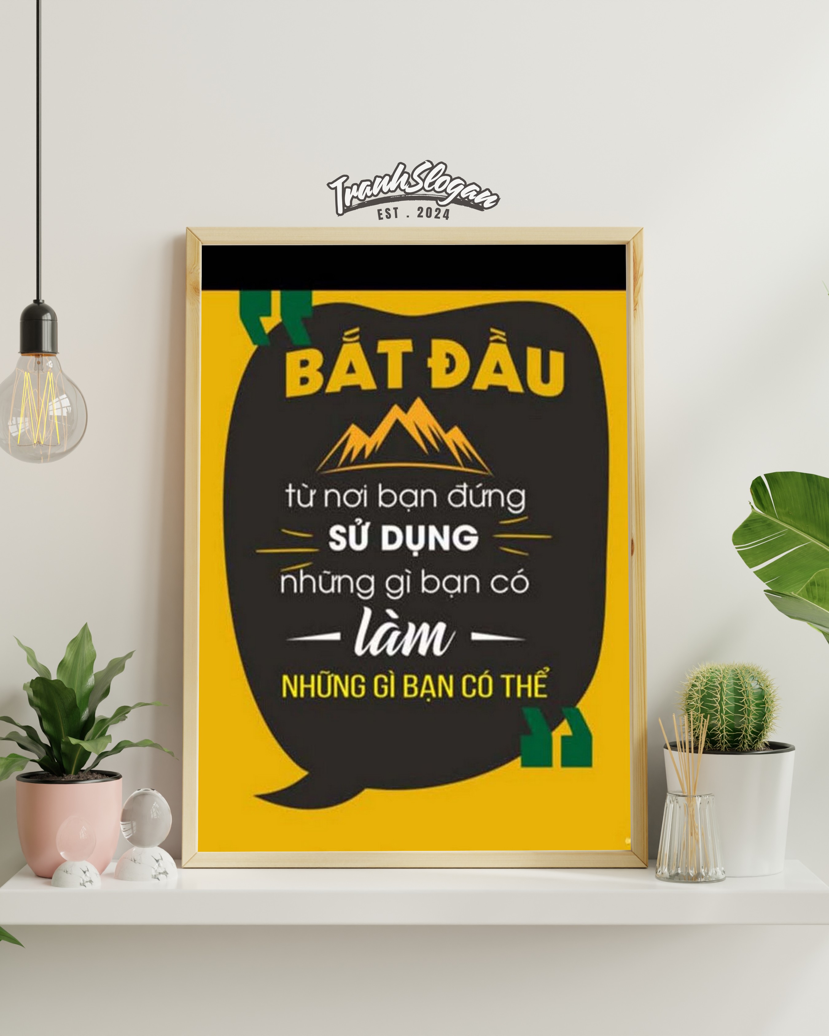 Bắt đầu từ nơi bạn đứng sử dụng những gì bạn có làm những gì bạn có thể