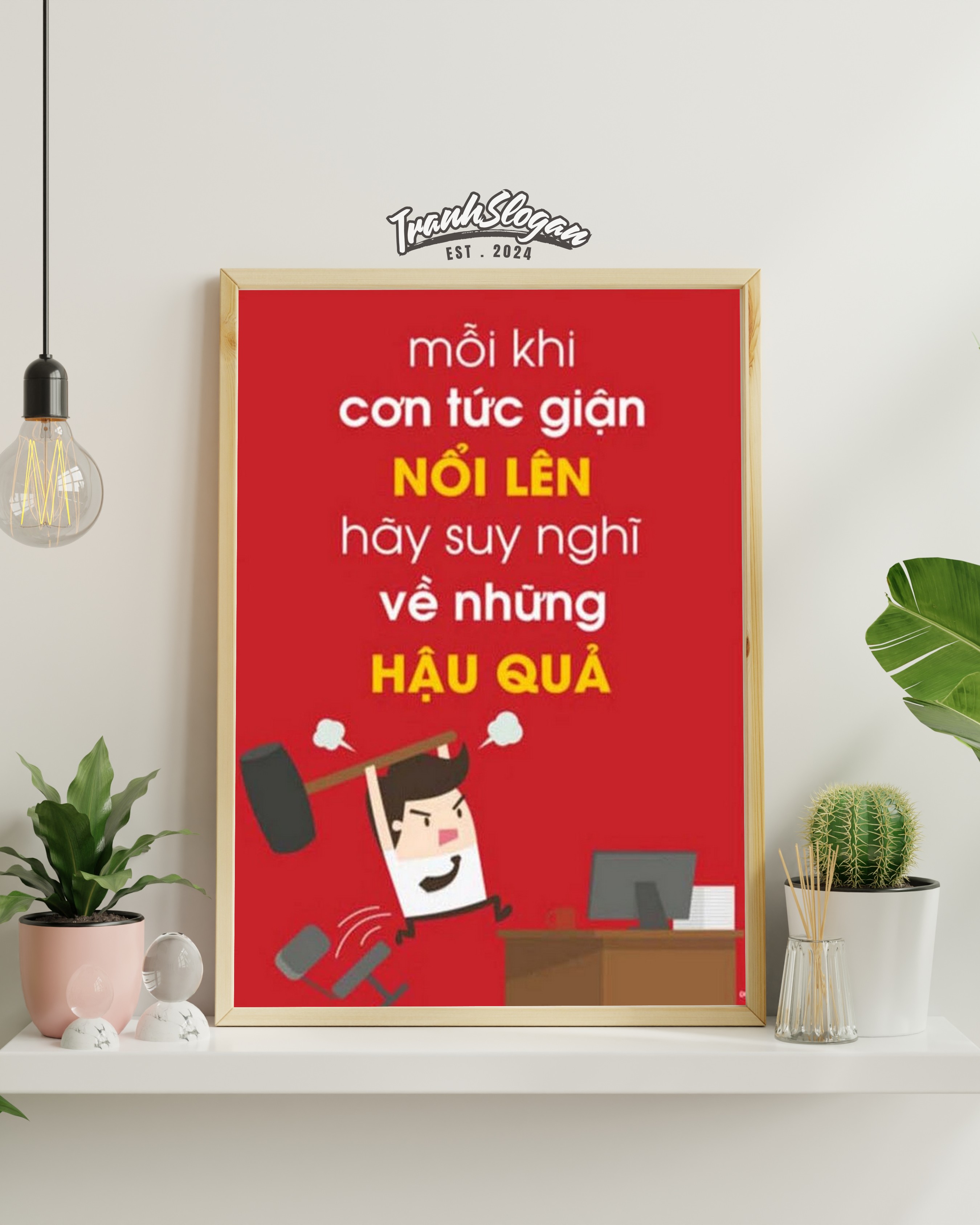 Mỗi khi cơn tức giận nổi lên hãy suy nghĩ về những hậu quả