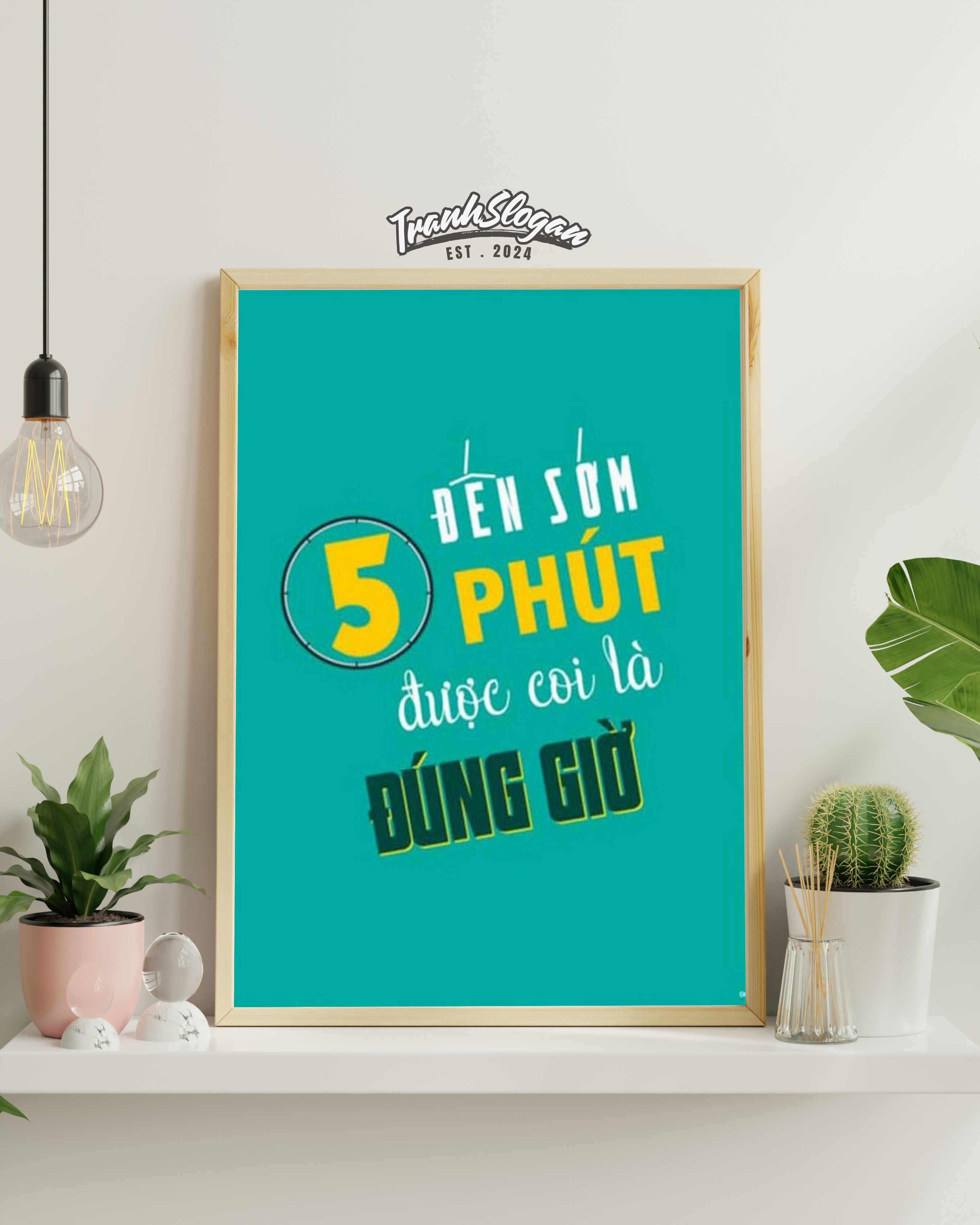 Đến sớm 5 phút được coi là đúng giờ