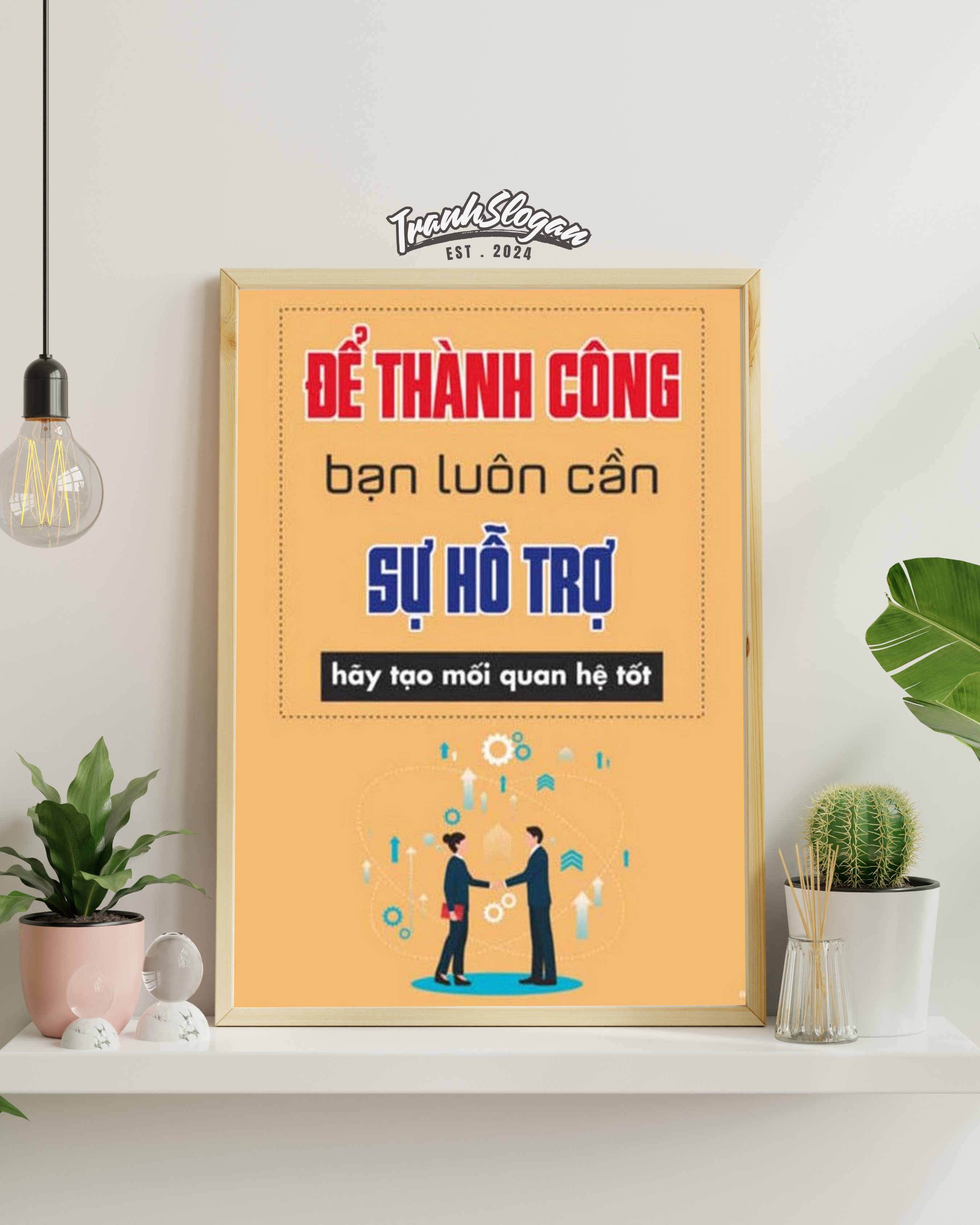 Để thành công bạn luôn cần sự hỗ trợ hãy tạo mối quan hệ tốt