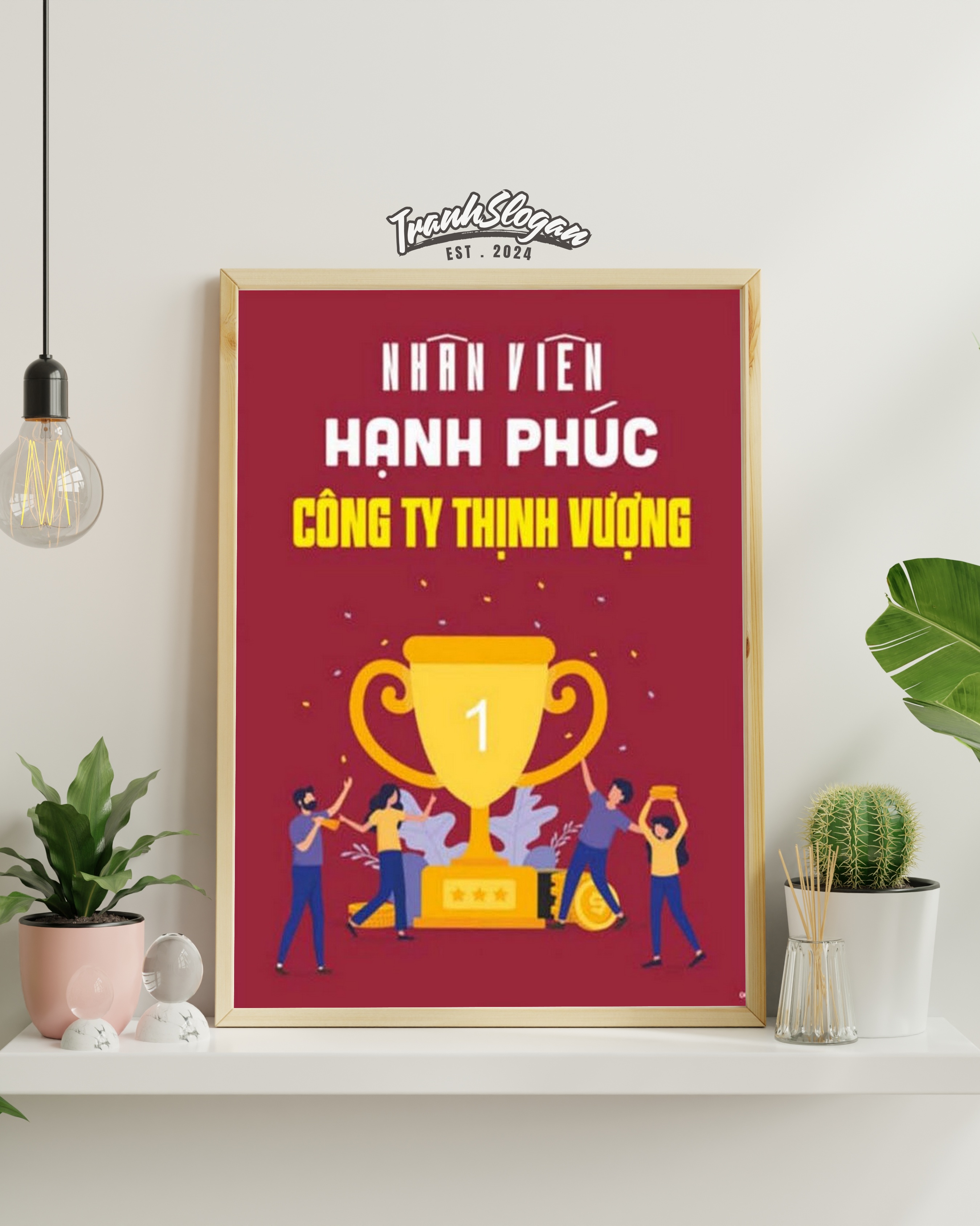 Nhân viên hạnh phúc công ty thịnh vượng