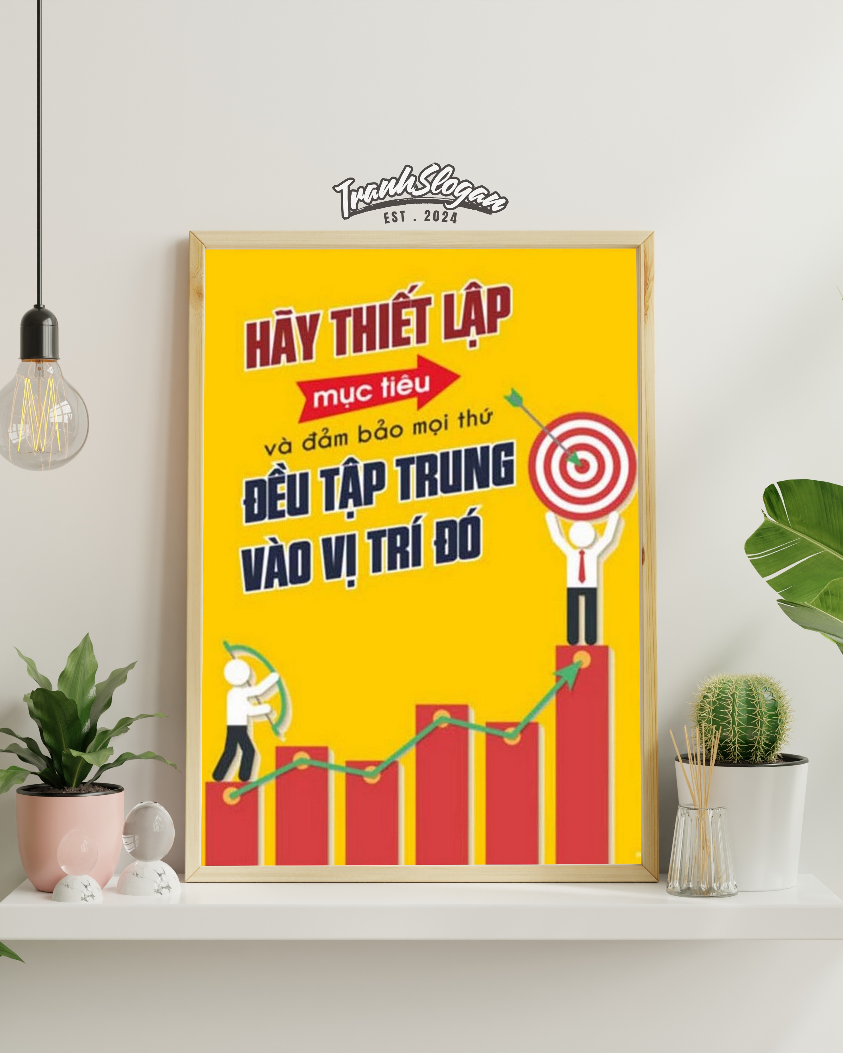 Hãy thiết lập mục tiêu và đảm bảo mọi thứ đều tập trung vào vị trí đó