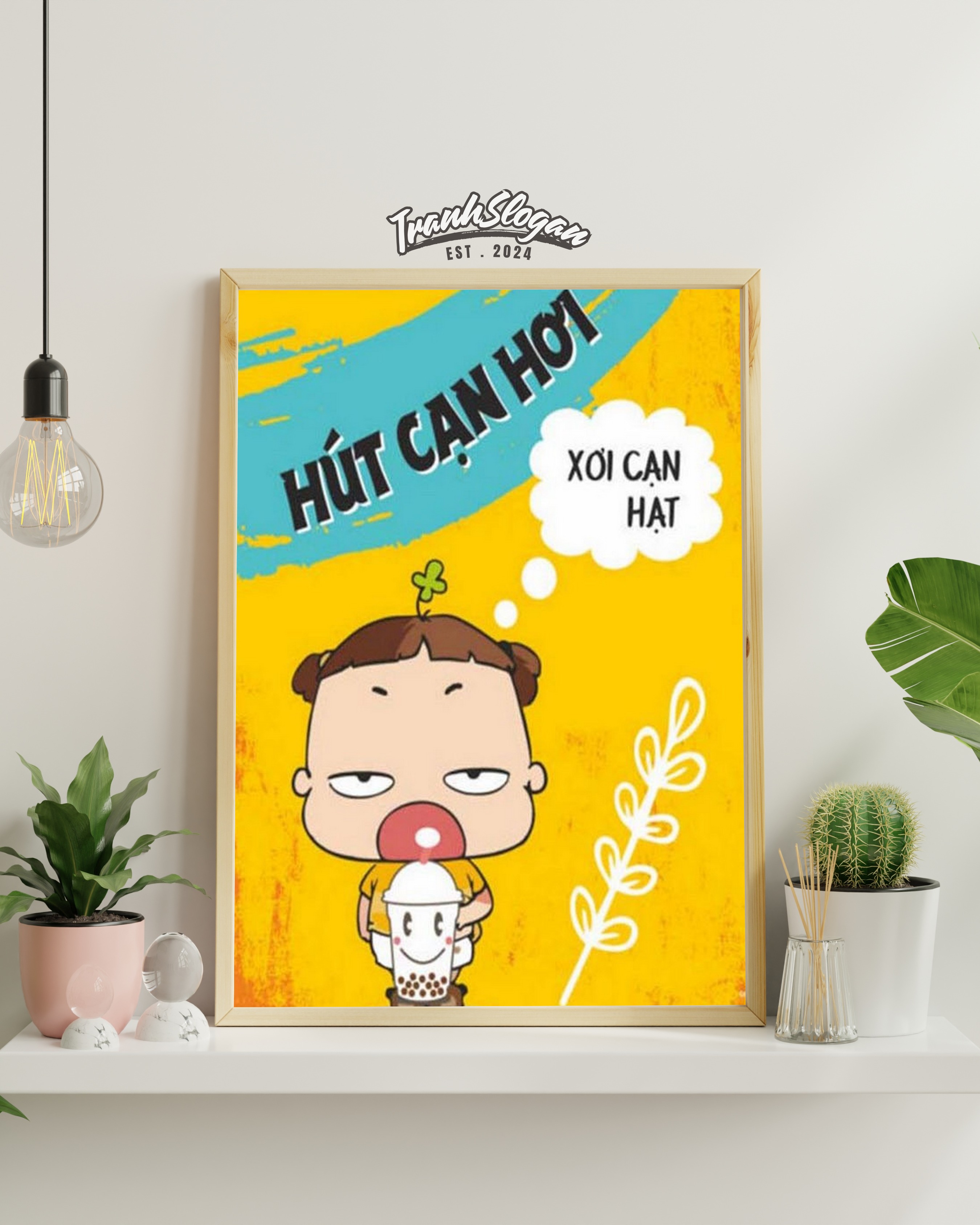 Hút cạn hơi xơi cạn hạt