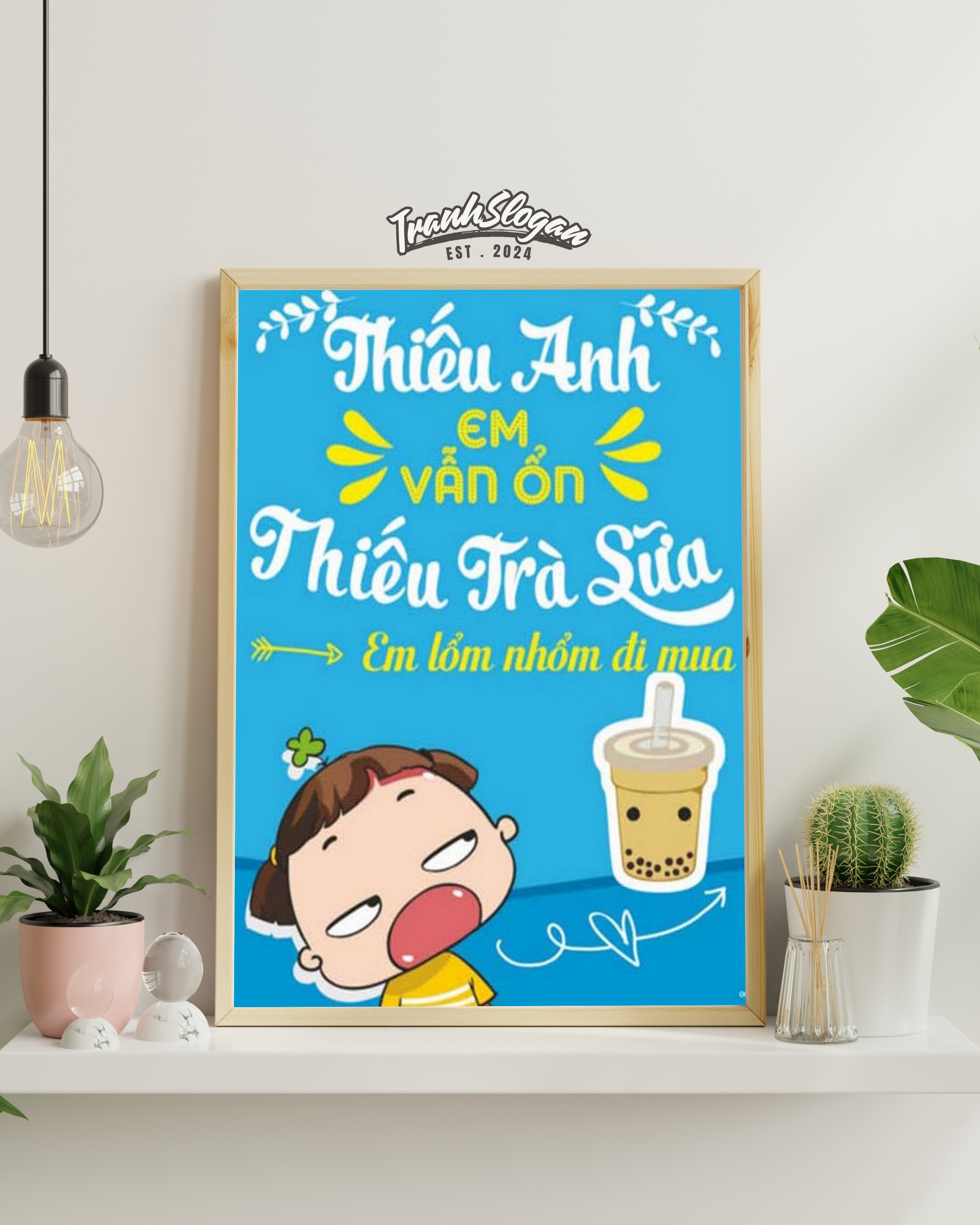 Thiếu anh em vẫn ổn thiếu trà sữa em lổm nhổm đi mua