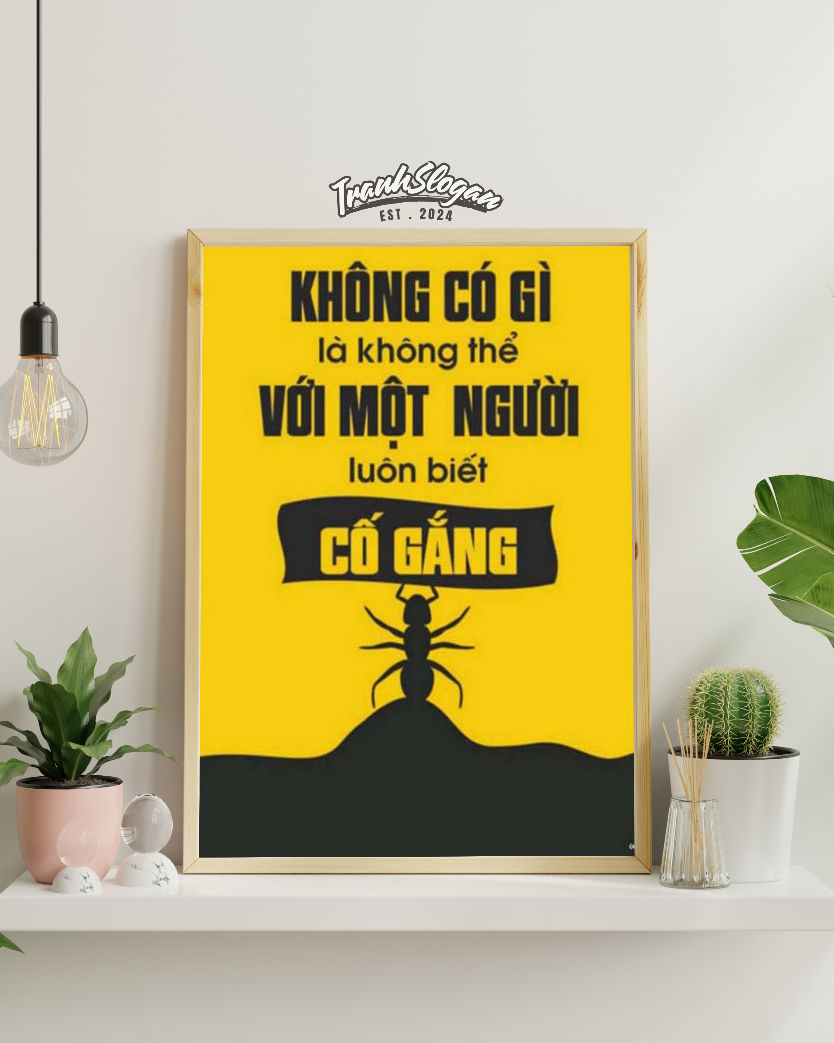 Không có gì là không thể với một người luôn biết cố gắng