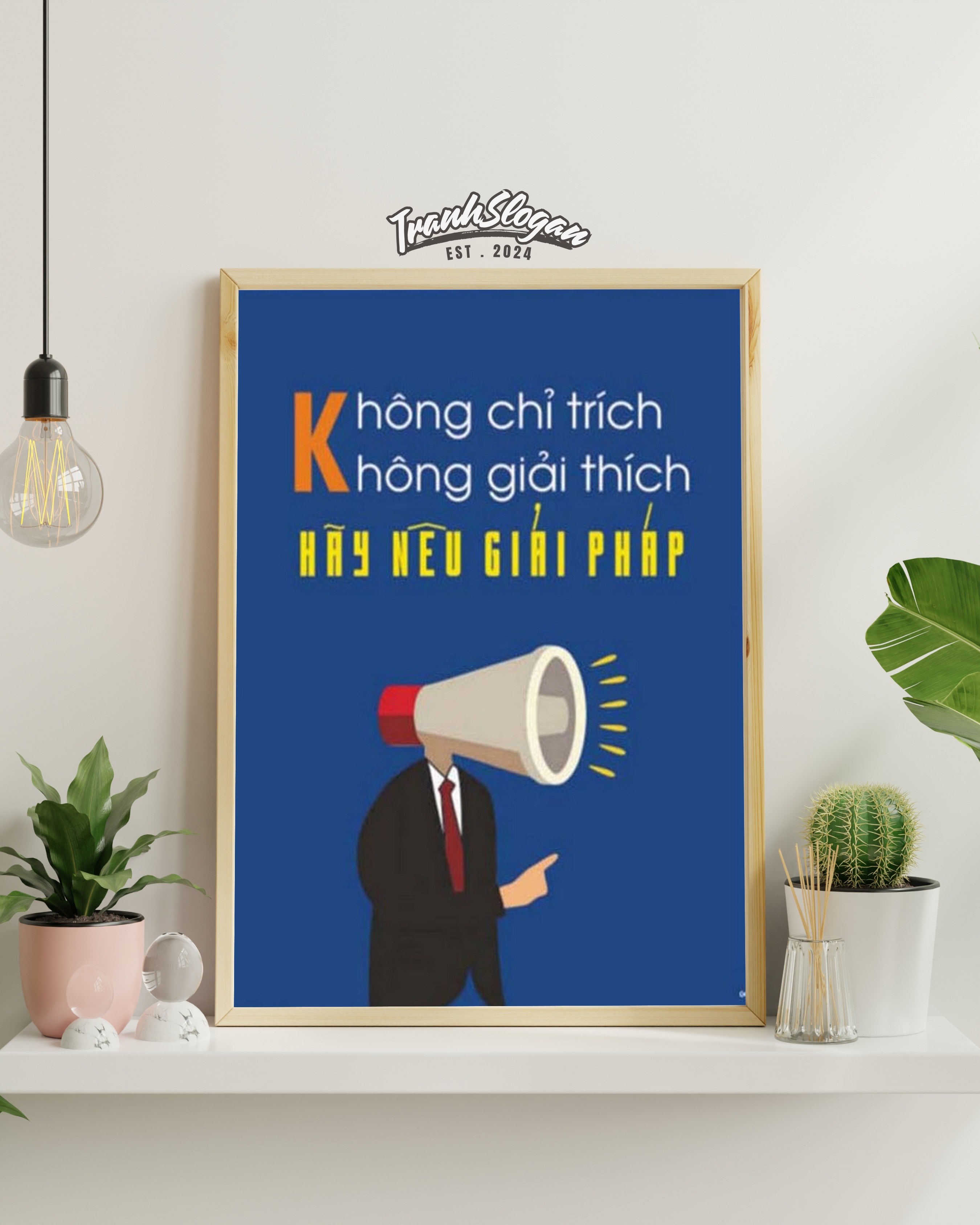 Không chỉ trích không giải thích hãy nêu giải pháp