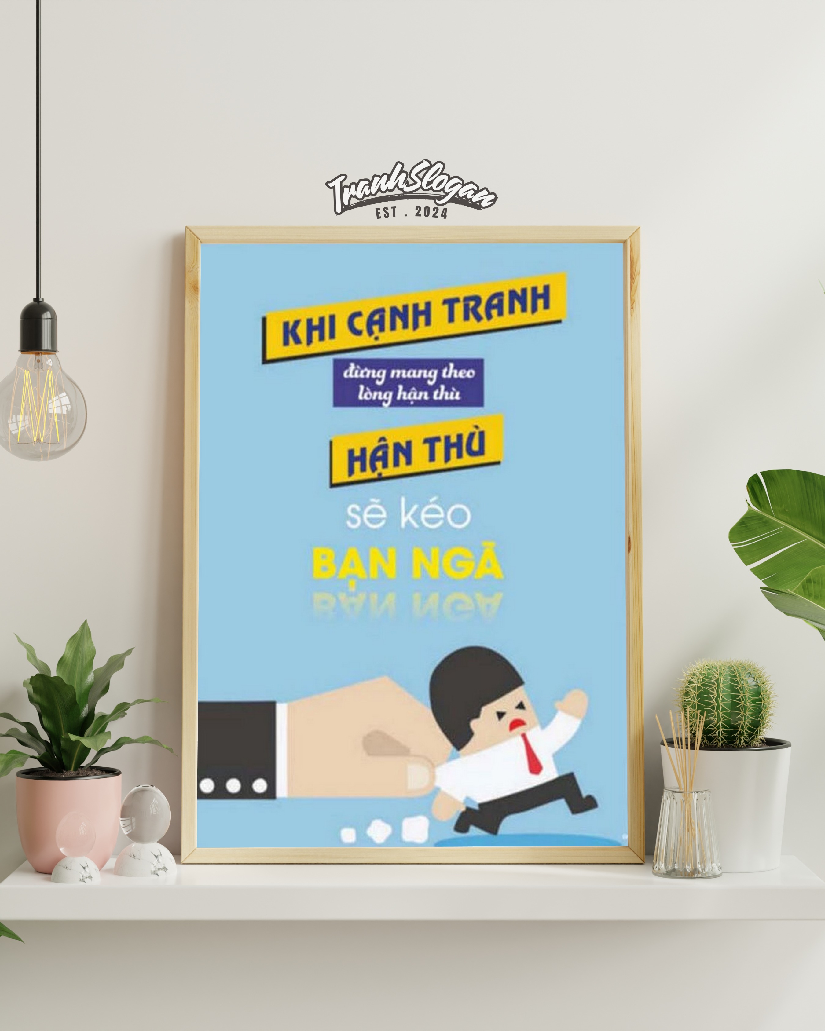 Khi cạnh tranh đừng mang theo lòng hận thù hận thù sẽ kéo bạn ngã