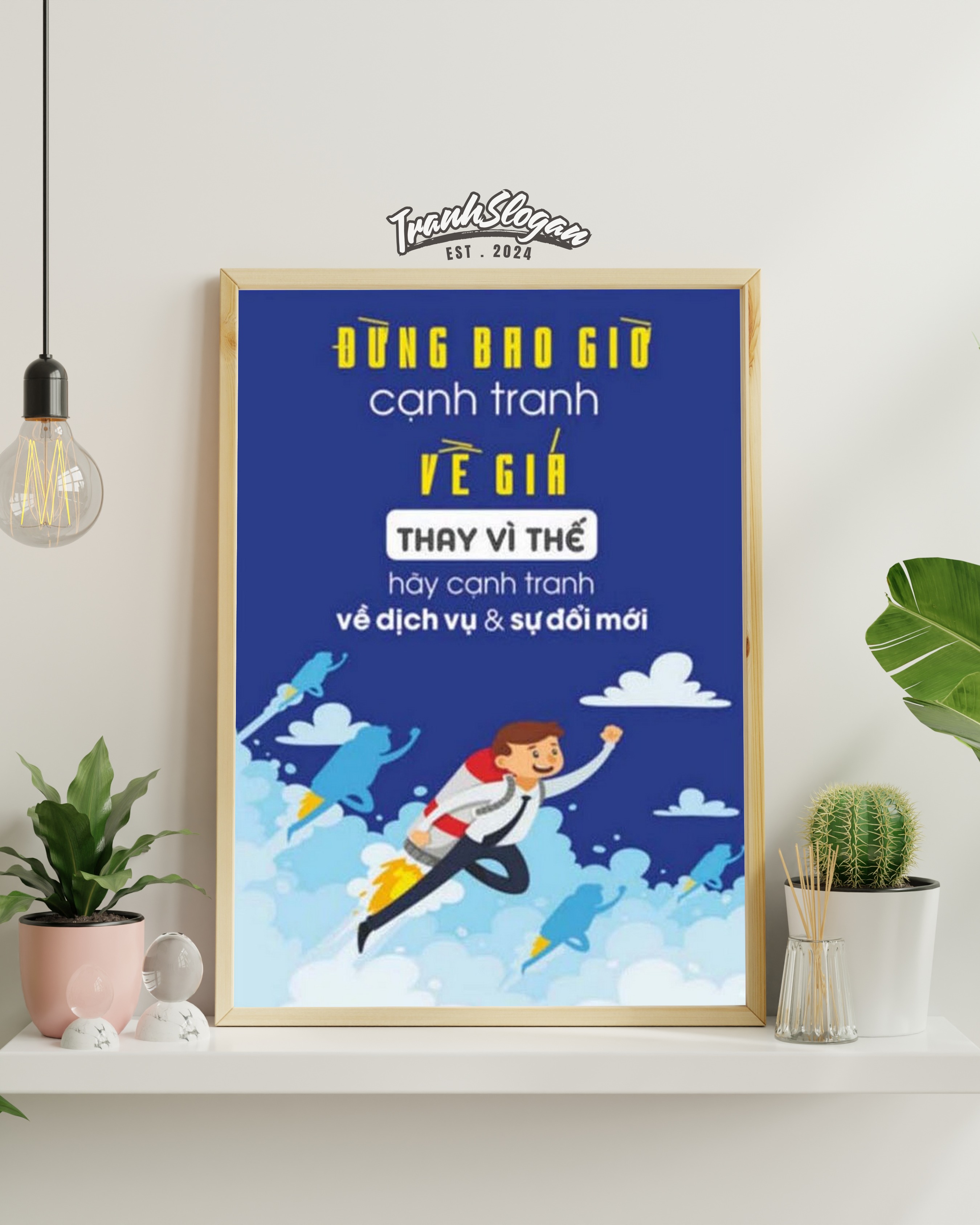 Đừng bao giờ cạnh tranh về giá thay vì thế hãy kiểm tranh về dịch vụ và sự đổi mới