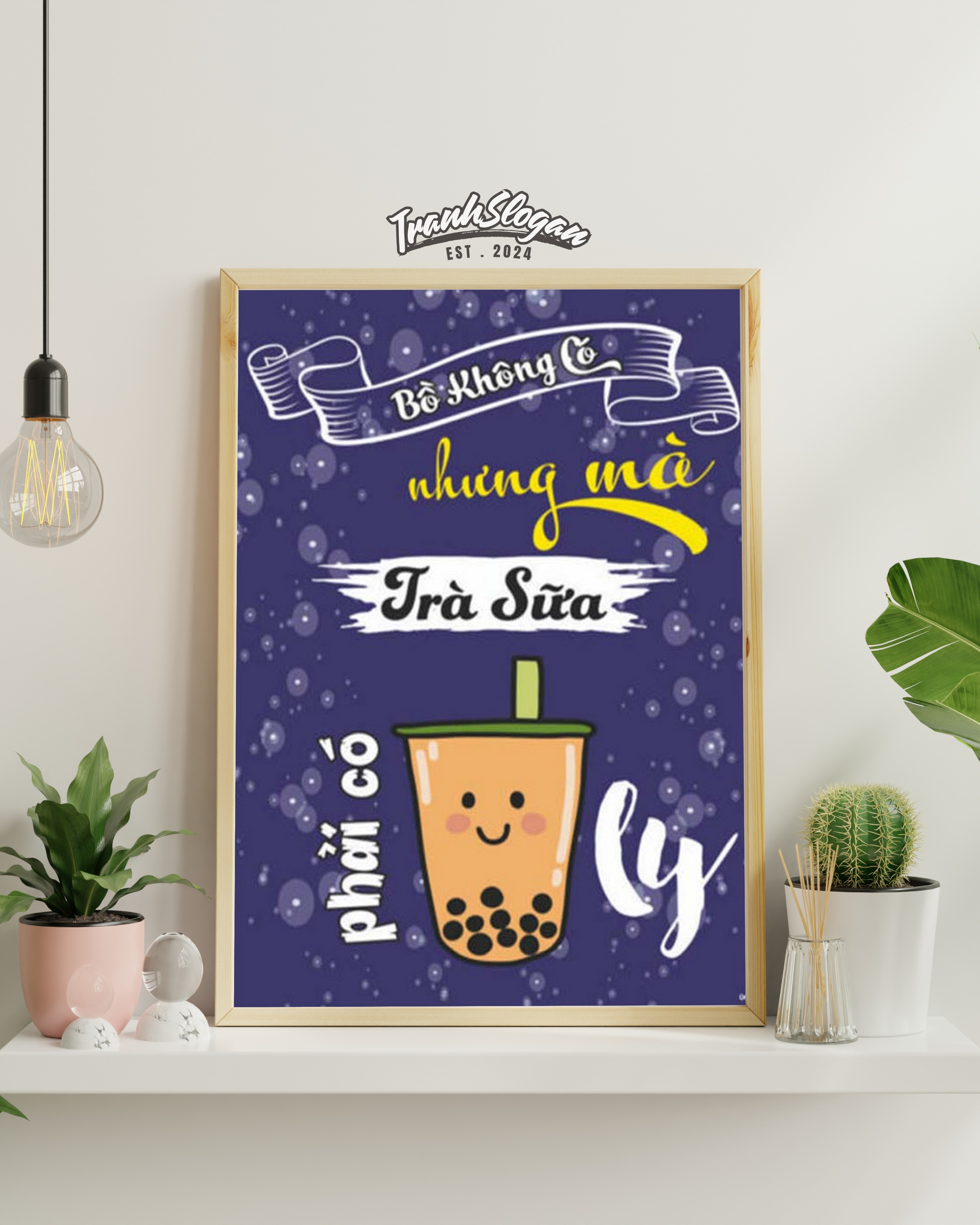 Bồ không có nhưng mà phải có ly trà sữa