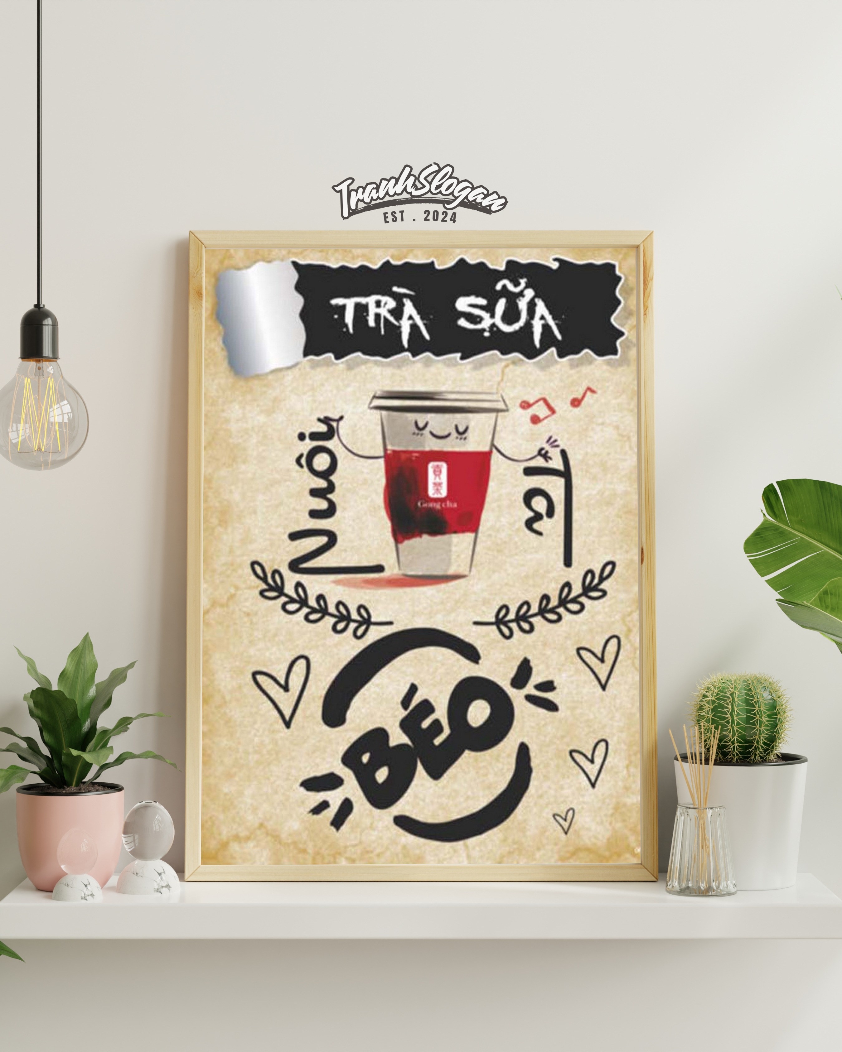 Trà sữa nuôi ta béo