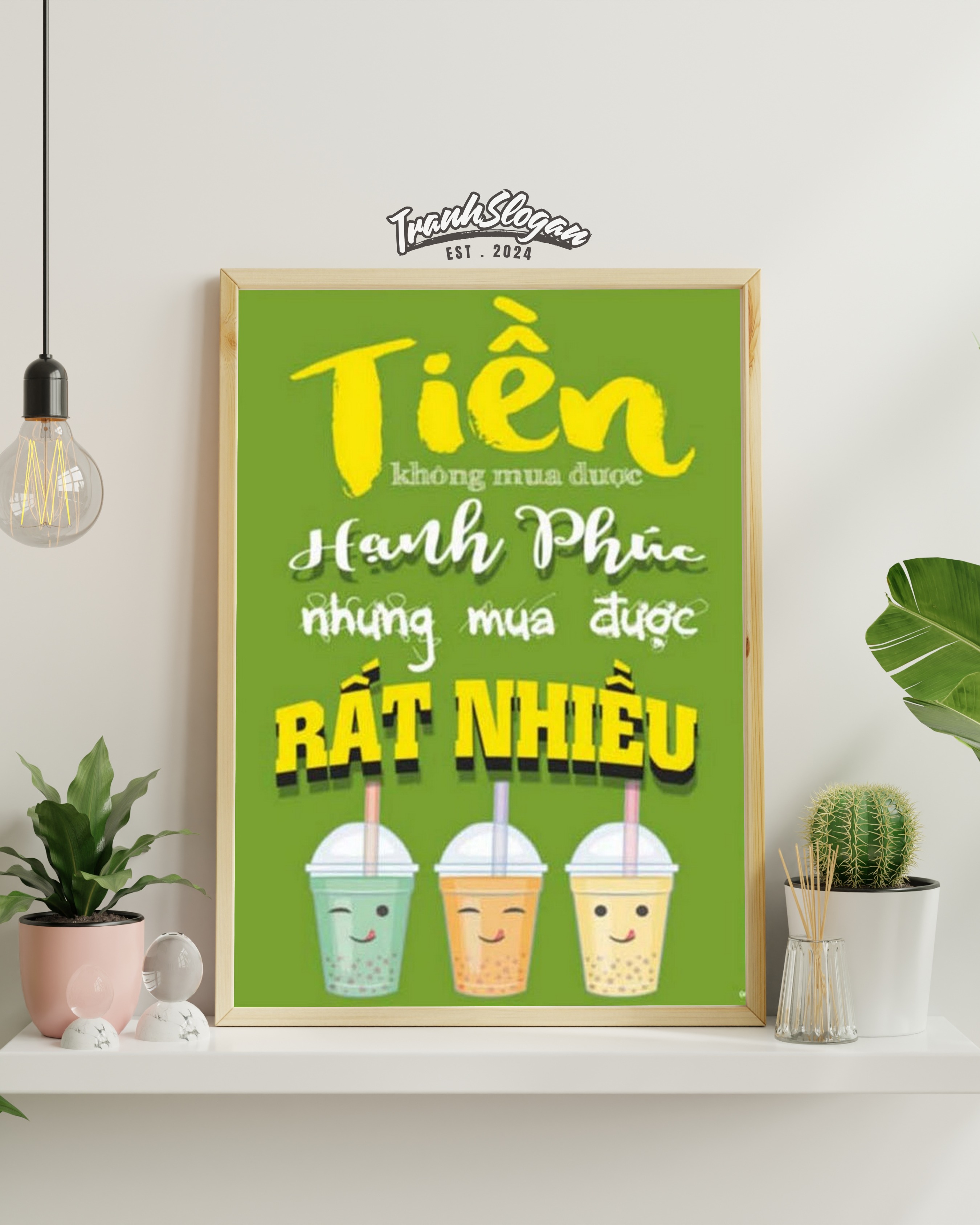 Tiền không mua được hạnh phúc nhưng mua được rất nhiều trà sữa