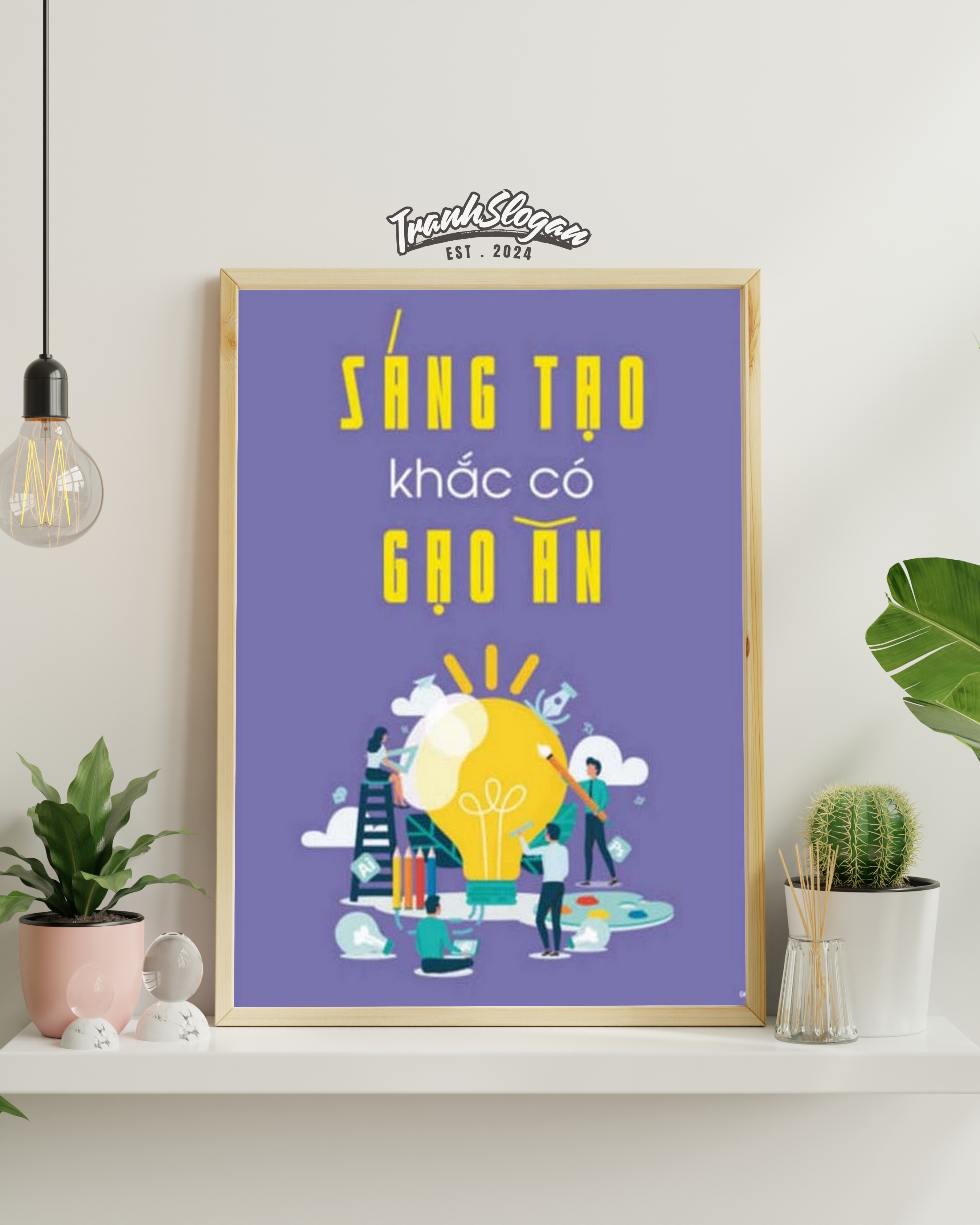 Sáng tạo khắc có gạo ăn