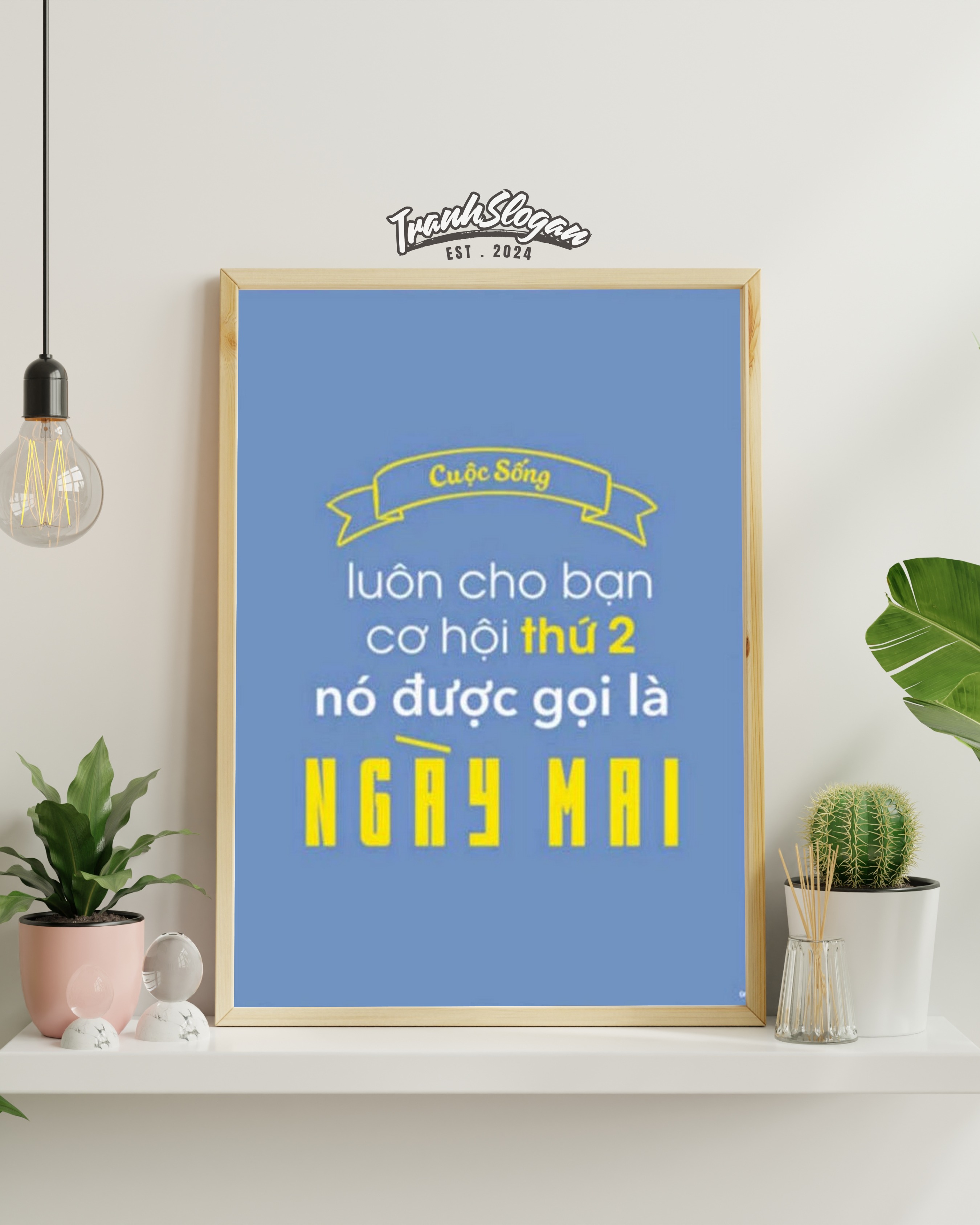 Cuộc sống luôn cho bạn cơ hội thứ hai nó được gọi là ngày mai