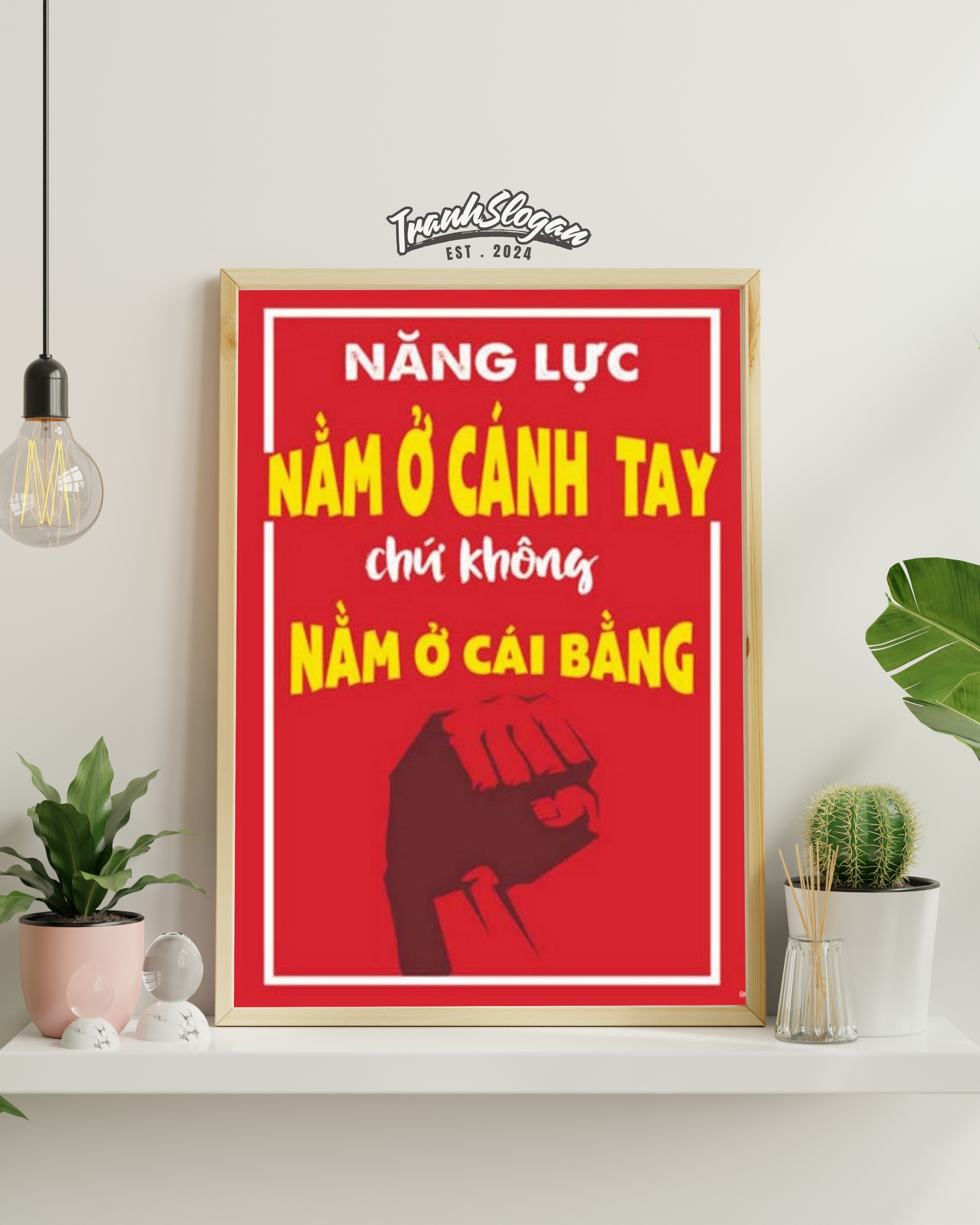 Năng lực nằm ở cánh tay chứ không nằm ở cái bằng