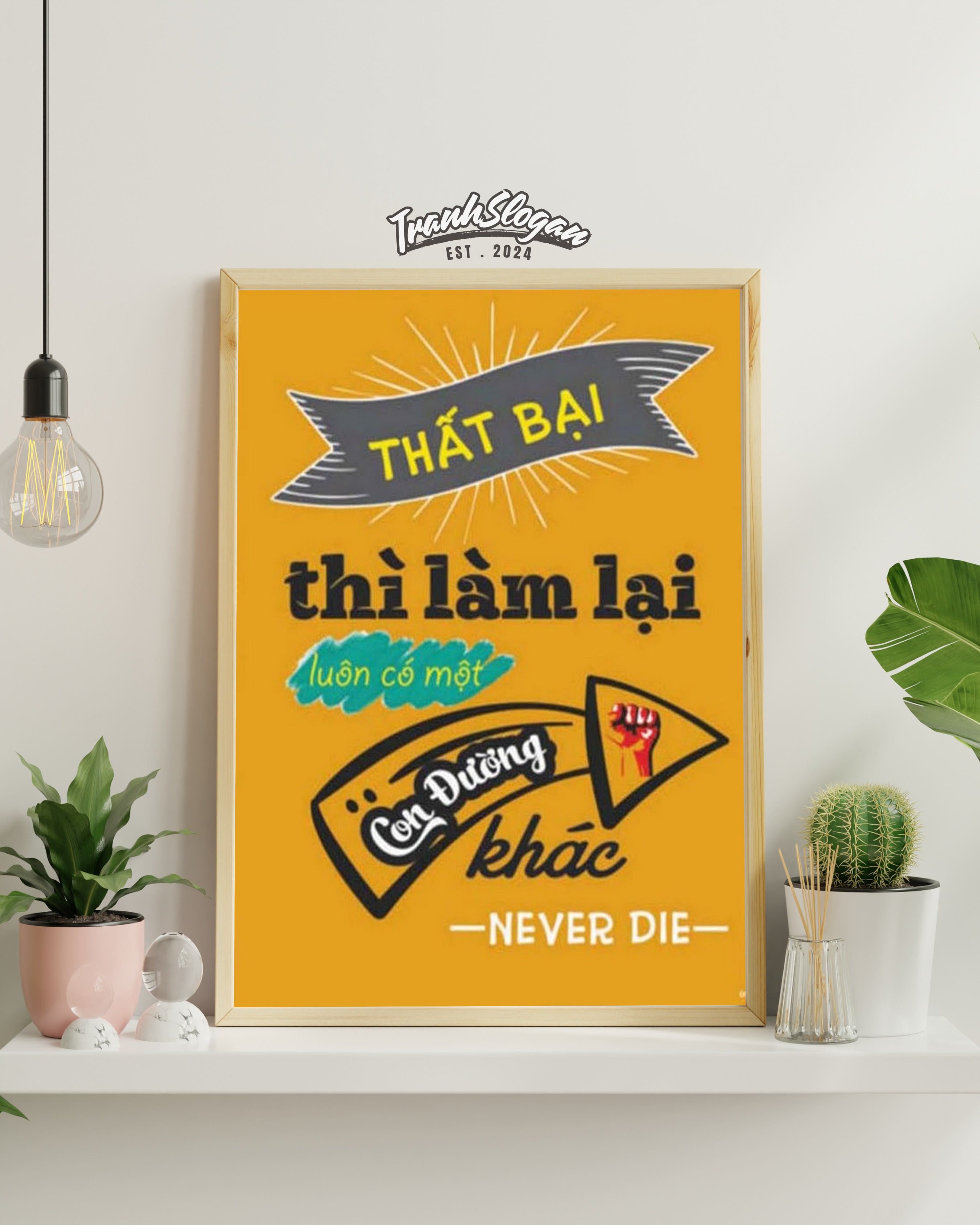 Thất bại thì làm lại luôn có một con đường khác