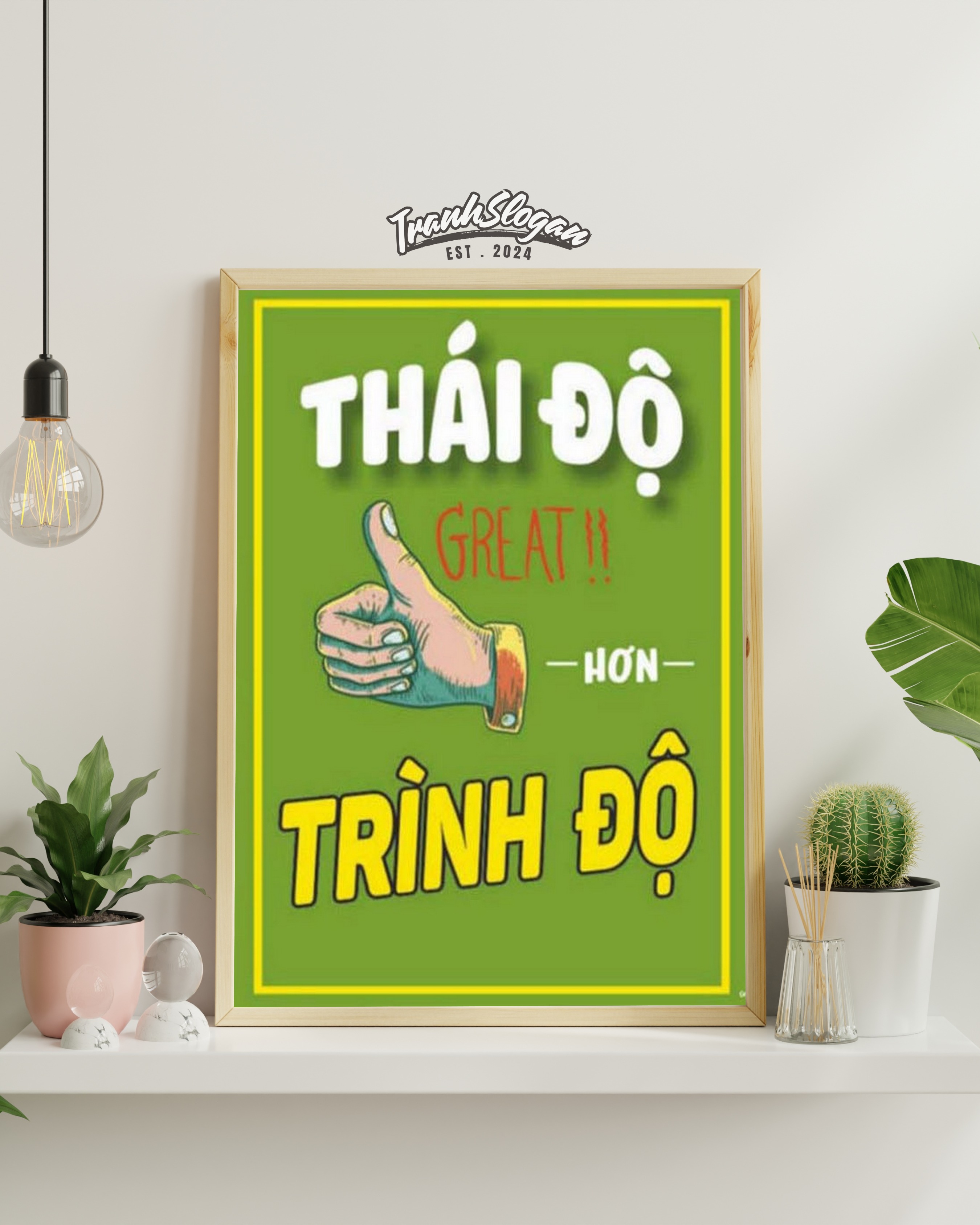 Thái độ hơn trình độ