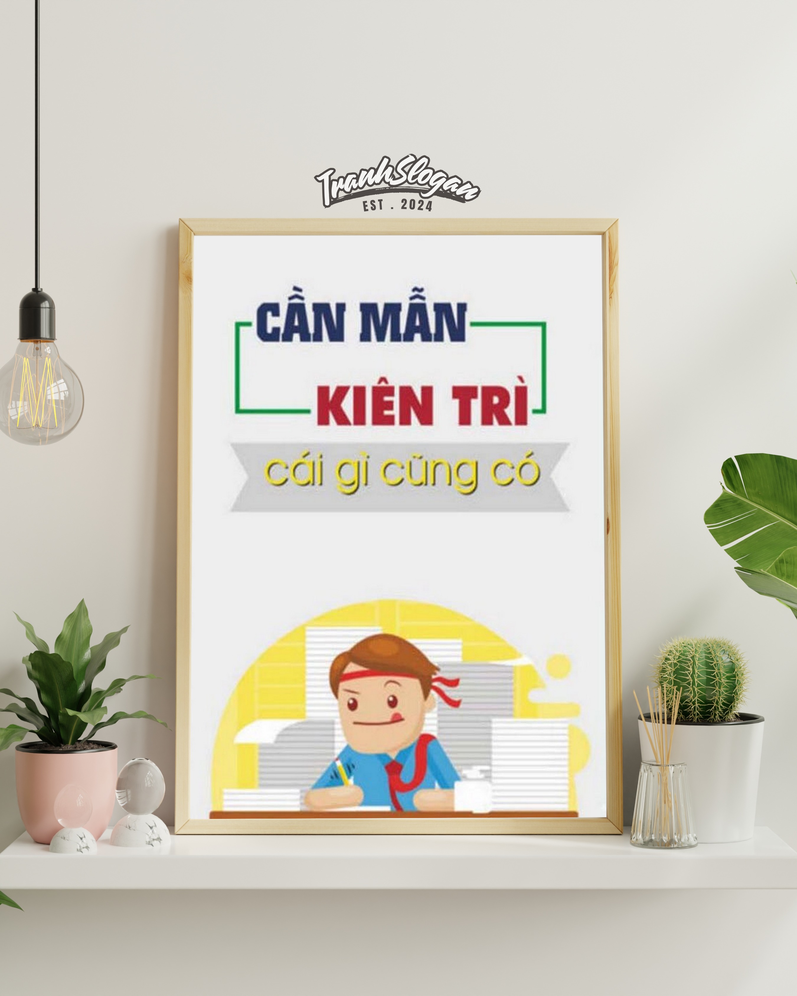 Cần mẫn kiên trì cái gì cũng có