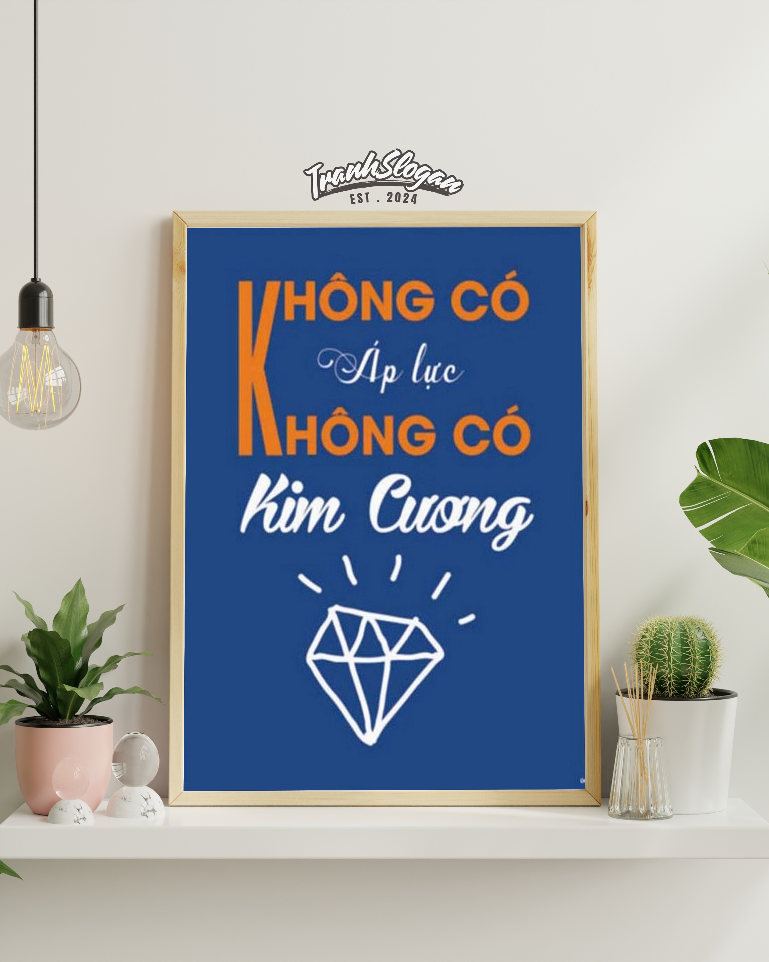 Không có áp lực không có kim cương