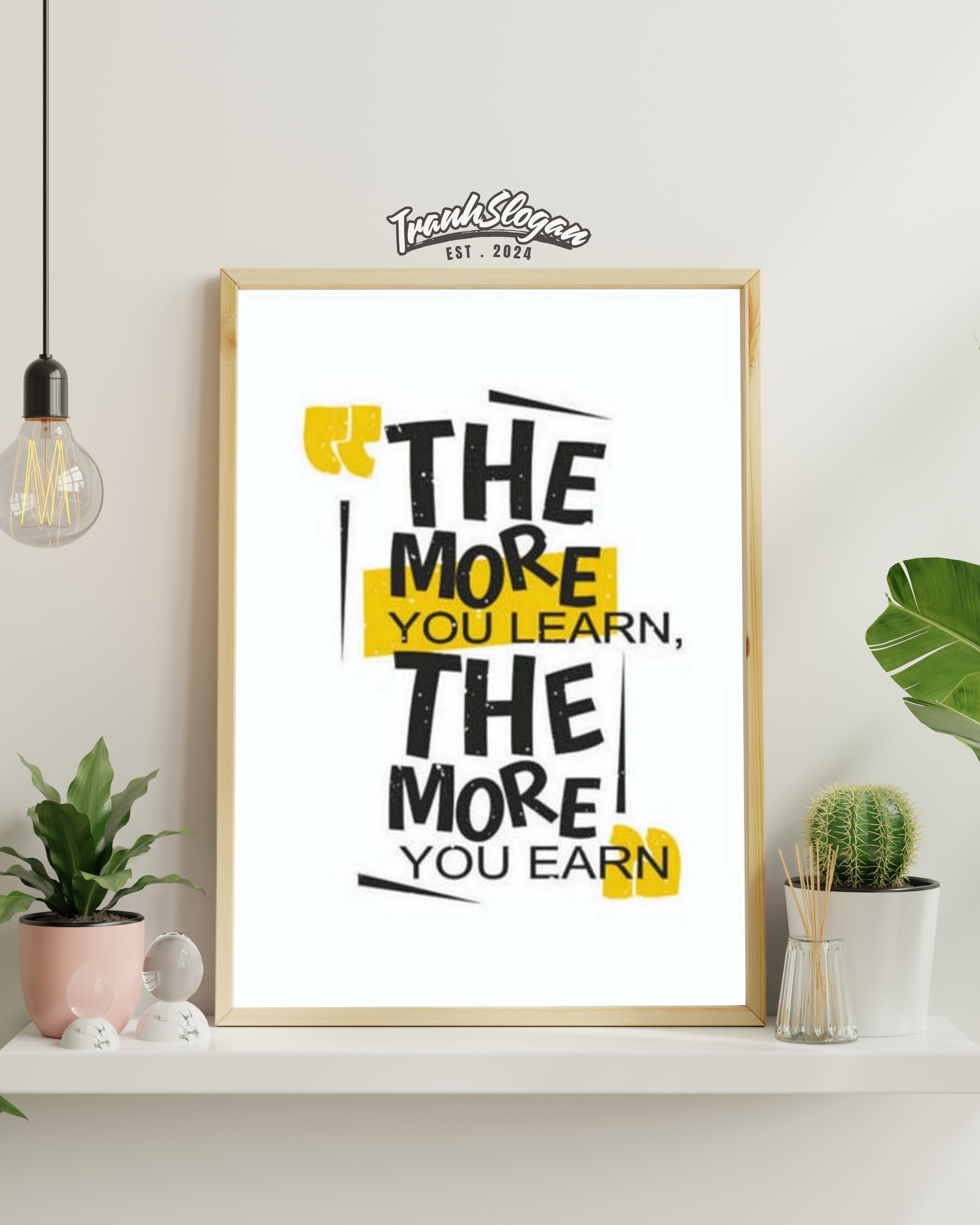 The more you learn, the more you earn