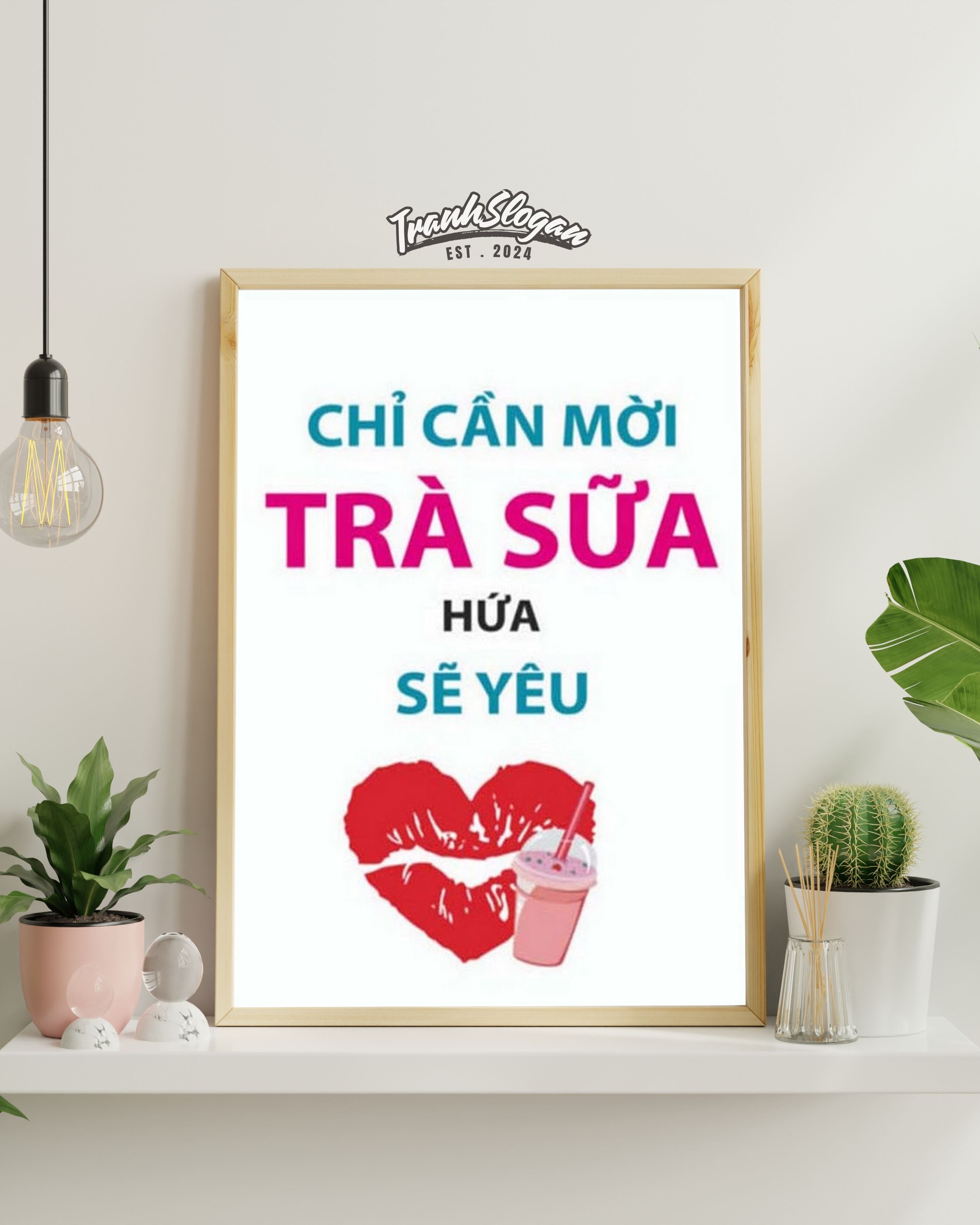 Chỉ cần mời trà sữa hứa sẽ yêu