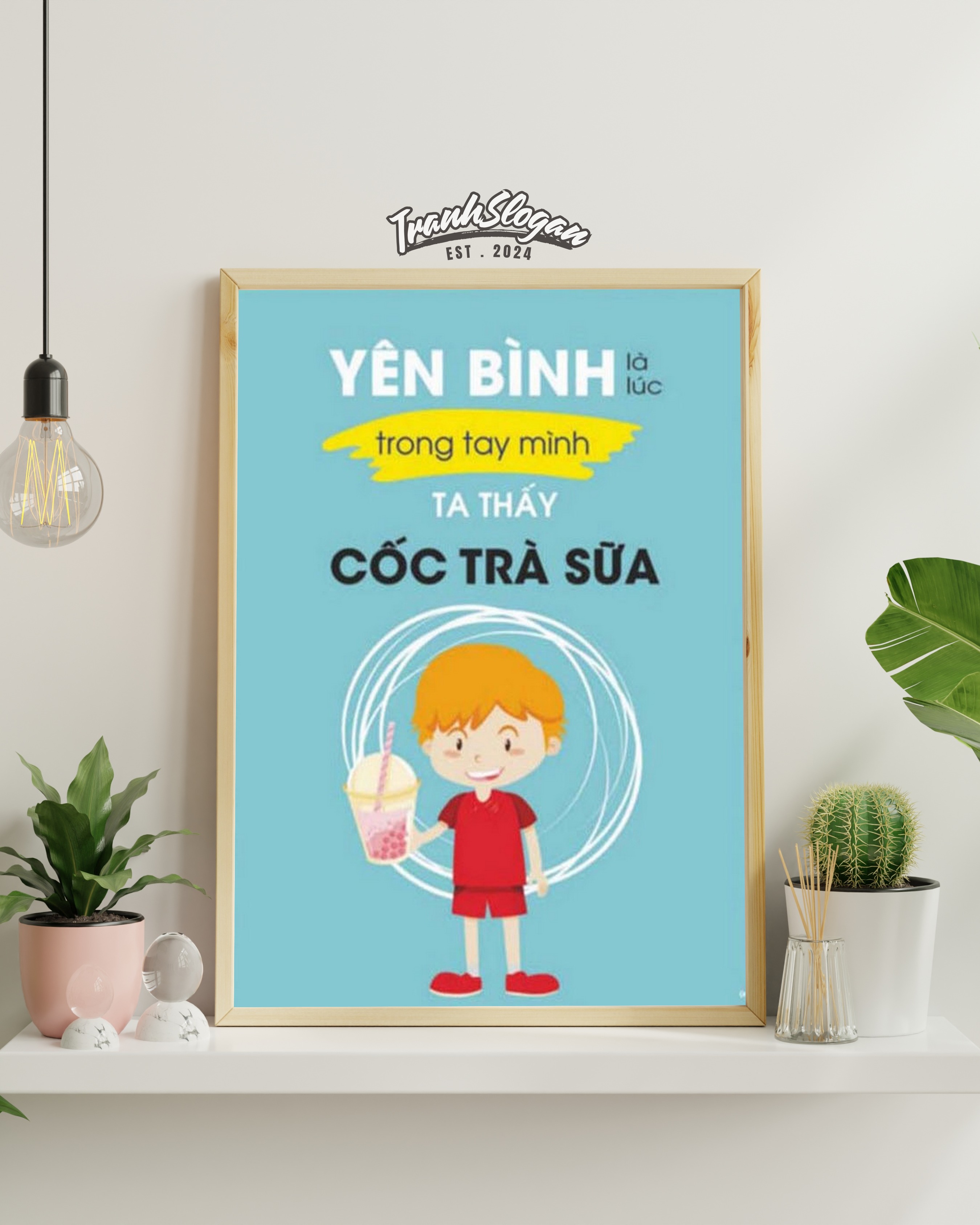 Yên Bình là lúc trong tay mình ta thấy cốc trà sữa