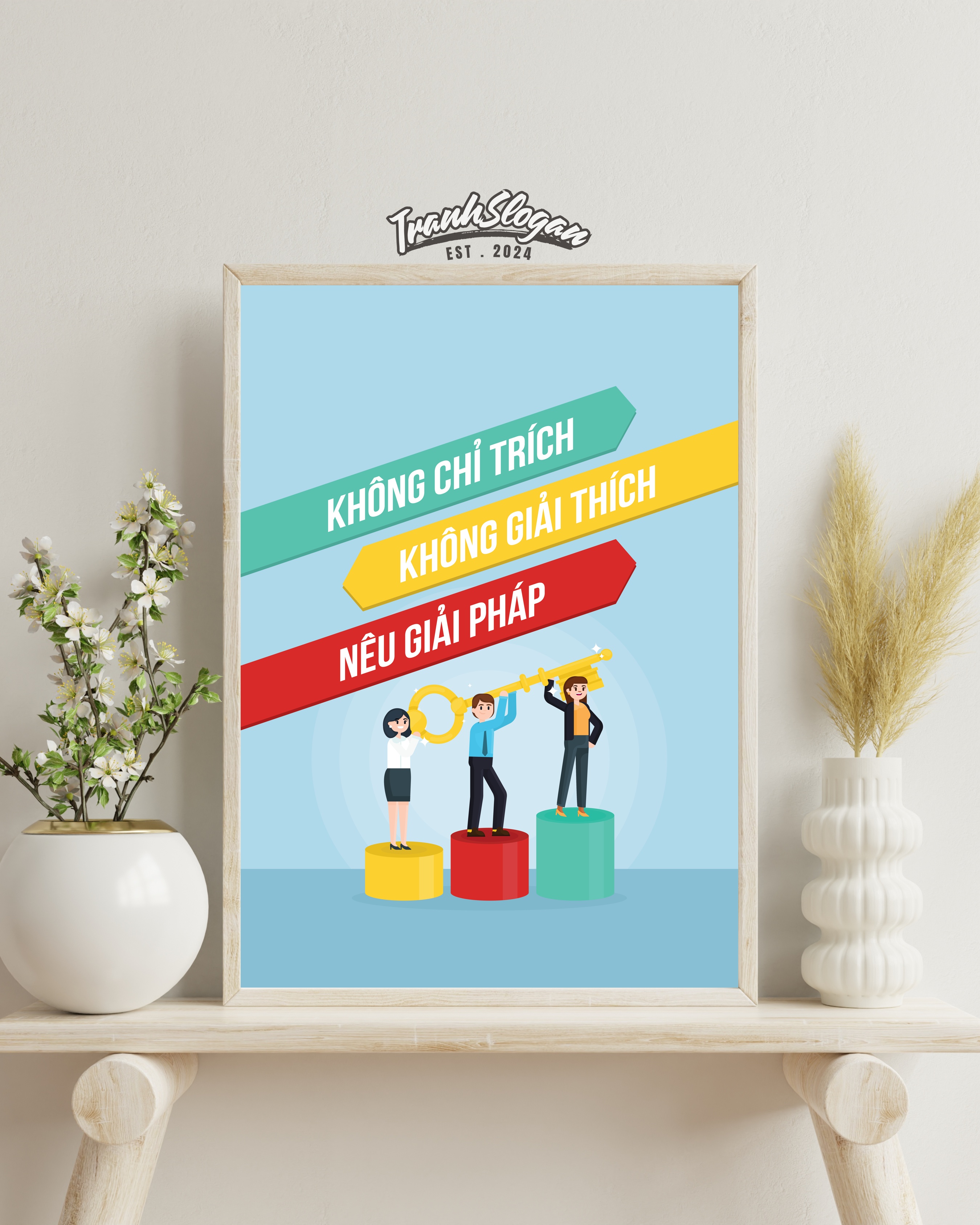 Không chỉ trích không giải thích nêu giải pháp