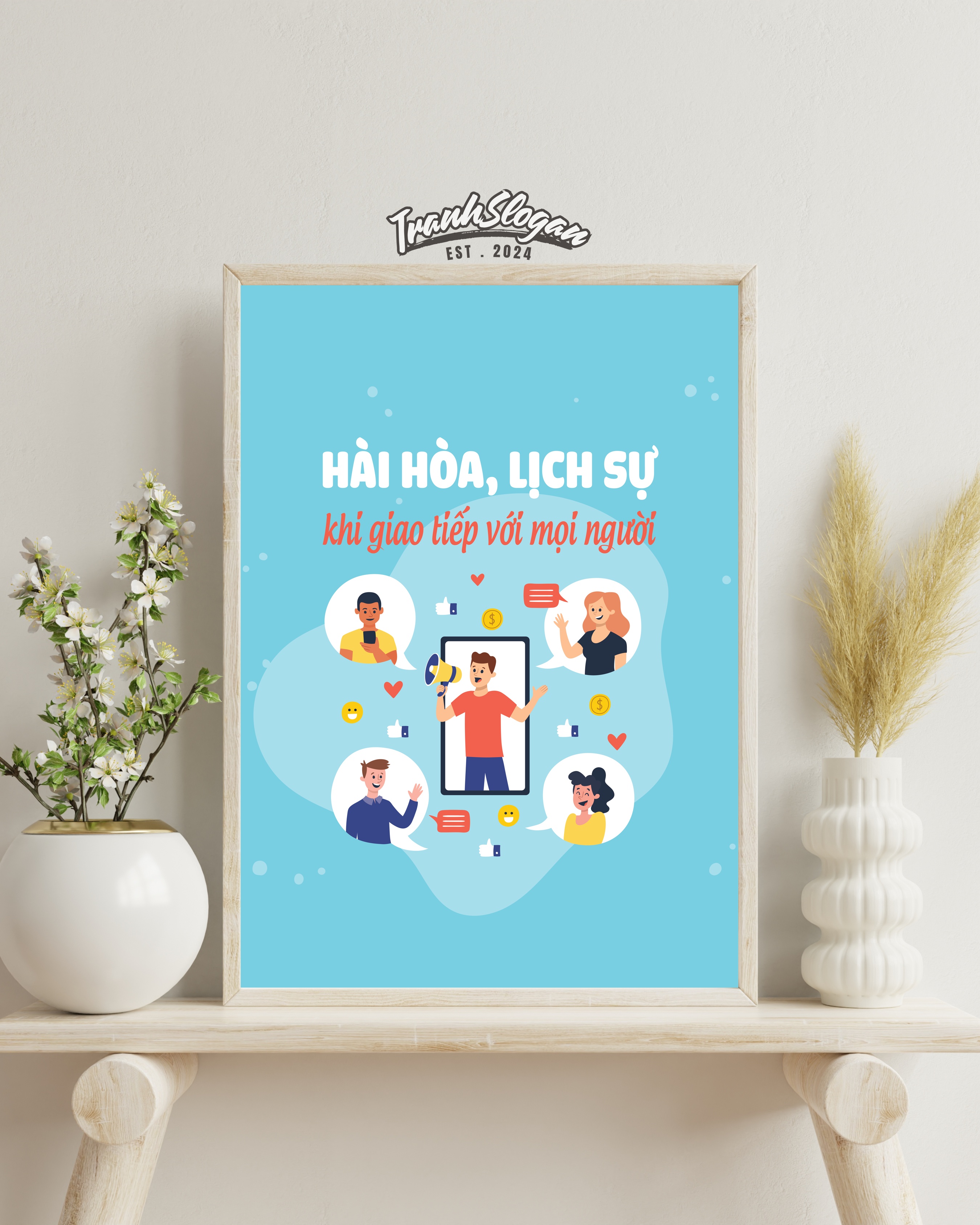 Hài hòa lịch sự khi giao tiếp với mọi người