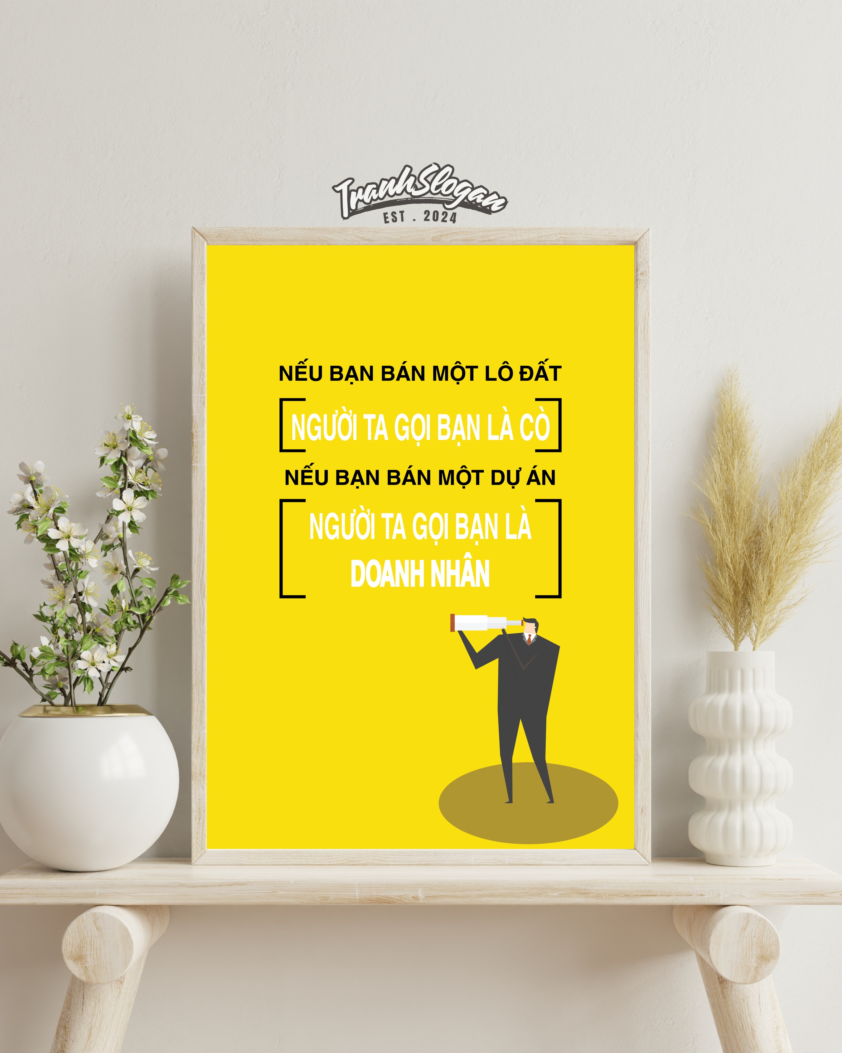 Nếu bạn bán một lô đất người ta gọi bạn là cò nếu bạn bán một dự án người ta gọi bạn là doanh nhân