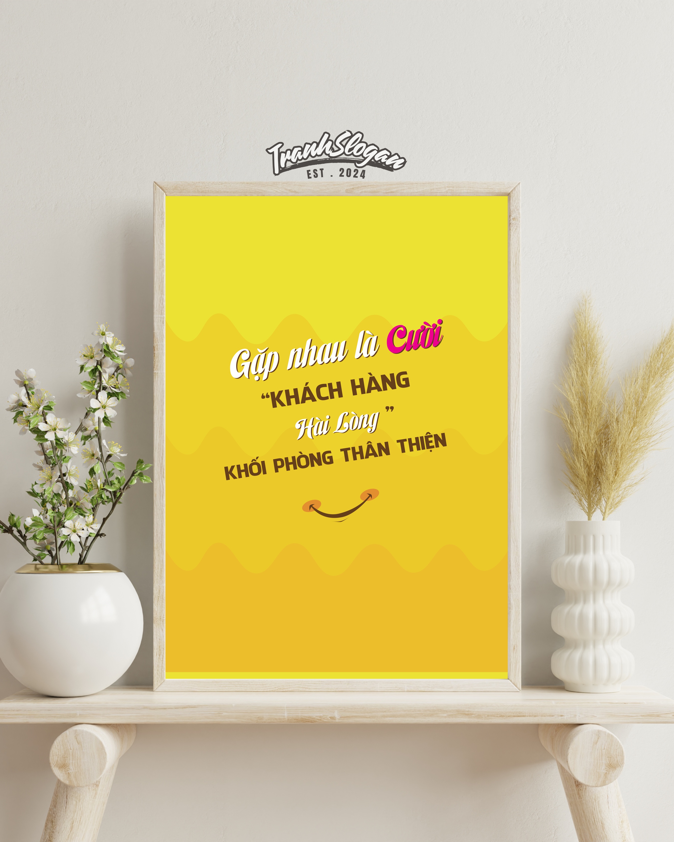 Gặp nhau là cười khách hàng hài lòng khối phòng thân thiện