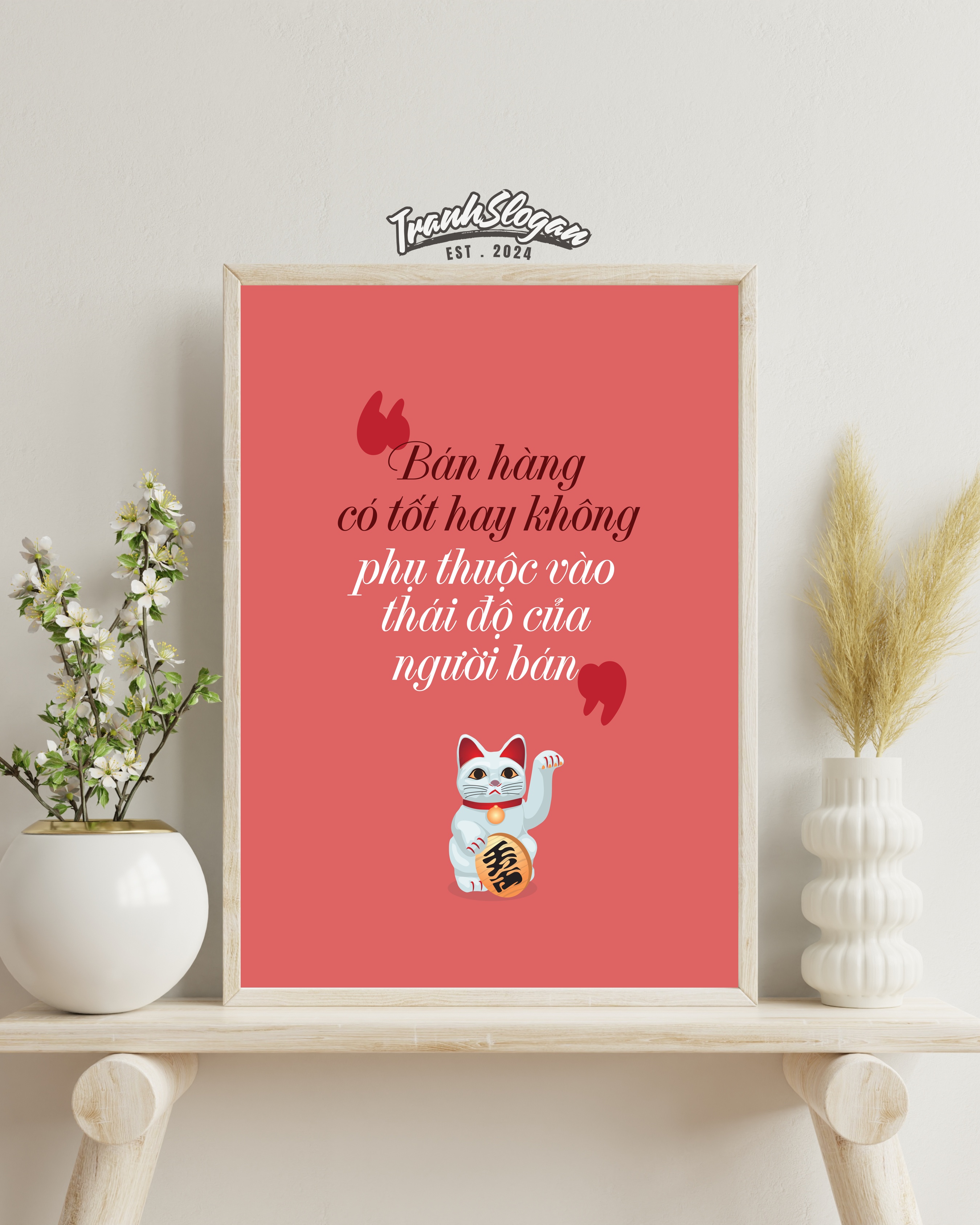 Bán hàng có tốt hay không phụ thuộc vào thái độ của người bán