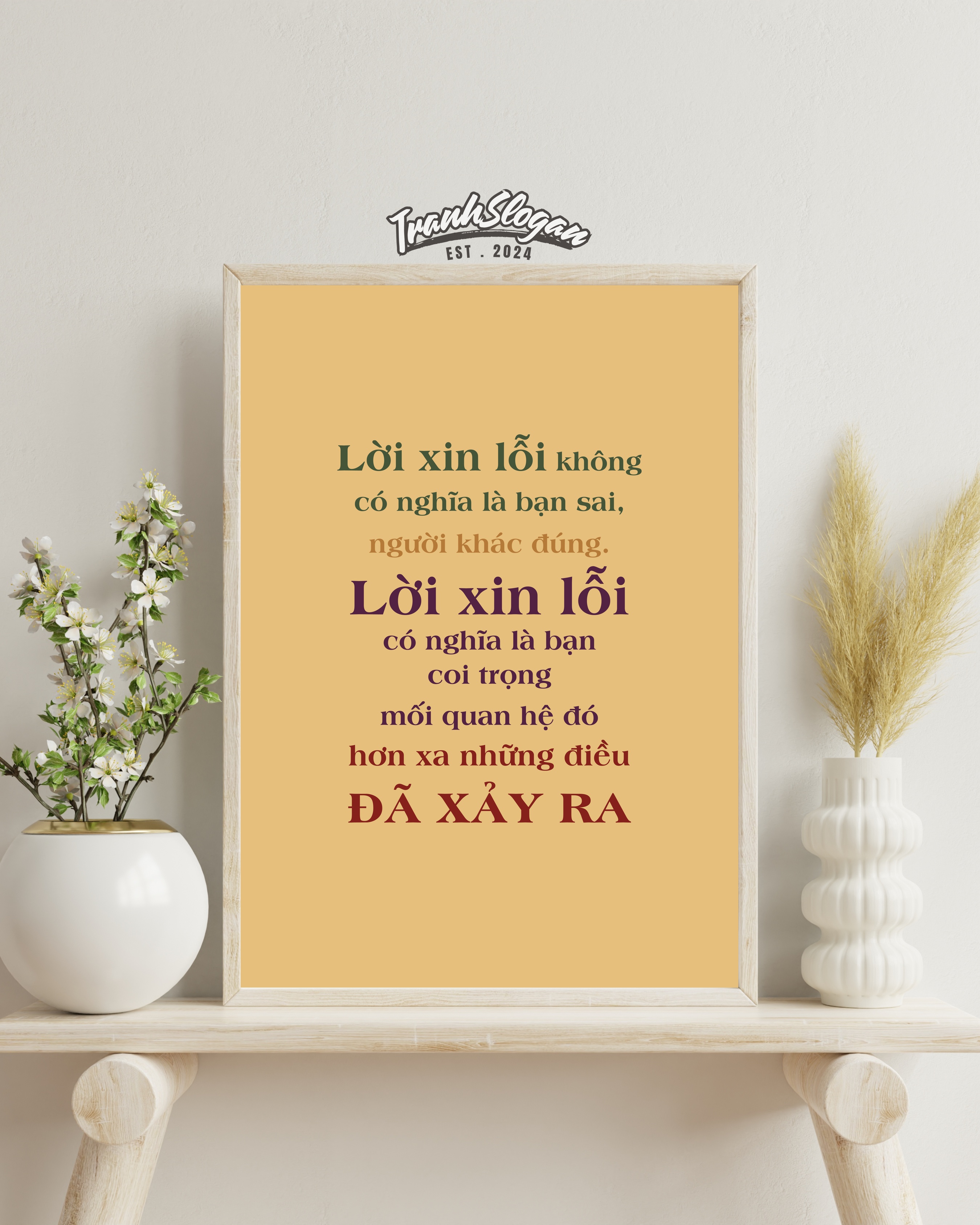 Lời xin lỗi không có nghĩa là bạn sai người khác đúng lời xin lỗi có nghĩa là bạn coi trọng mối quan hệ đó hơn xa những điều đã xảy ra
