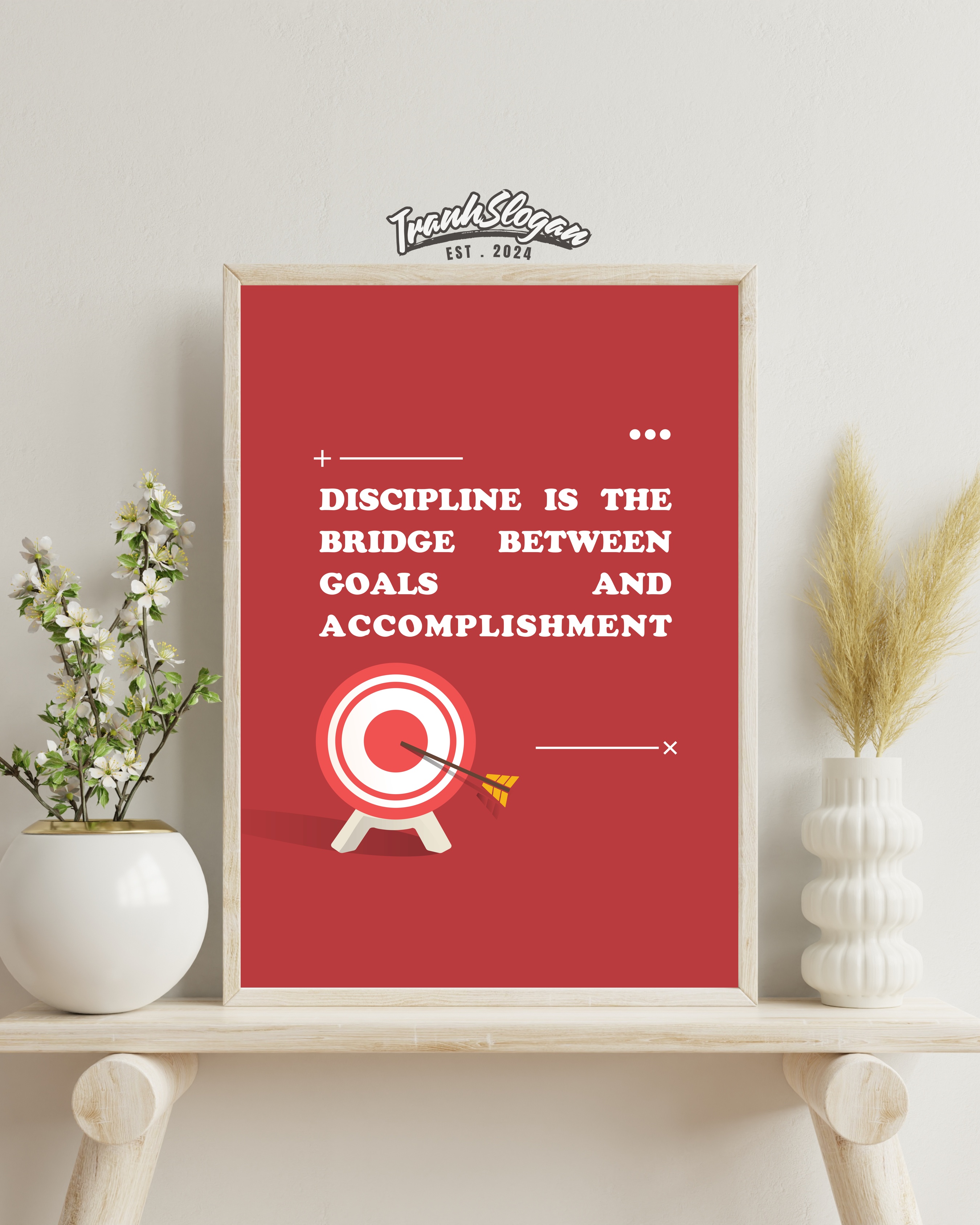 discipline is the bridgee between goals and accomplishment