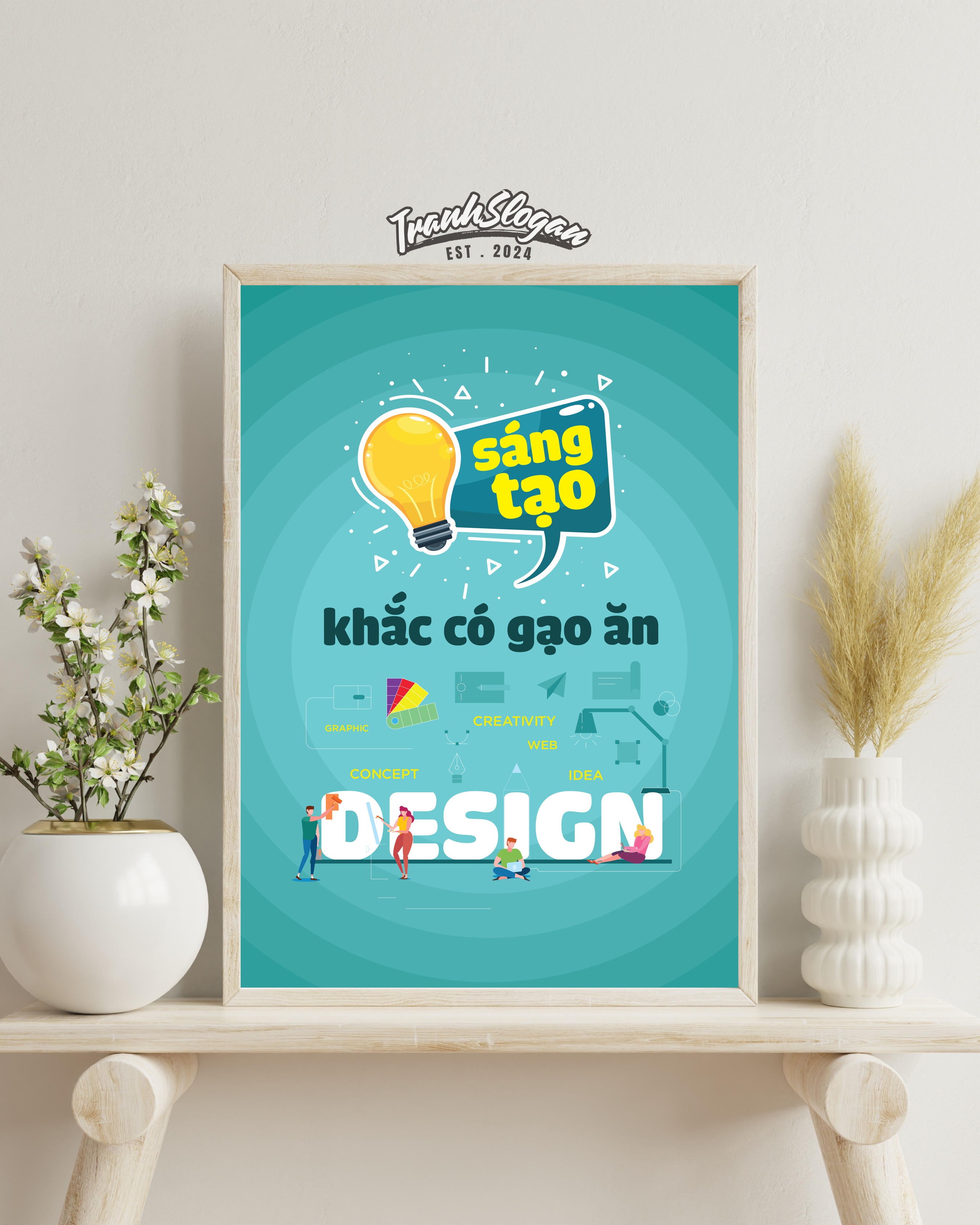 Sáng tạo khắc có gạo ăn