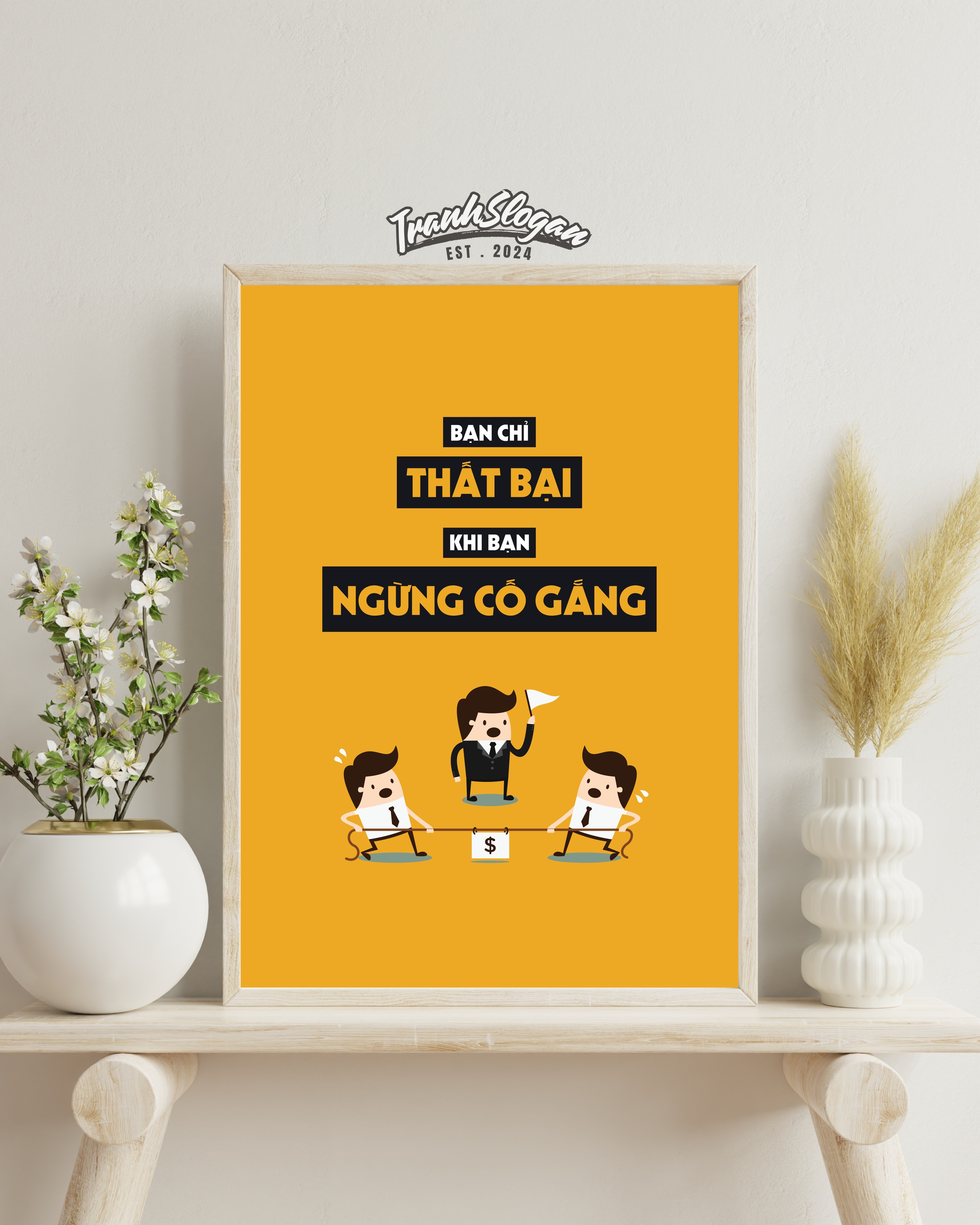 Bạn chỉ thất bại khi bạn ngừng cố gắng