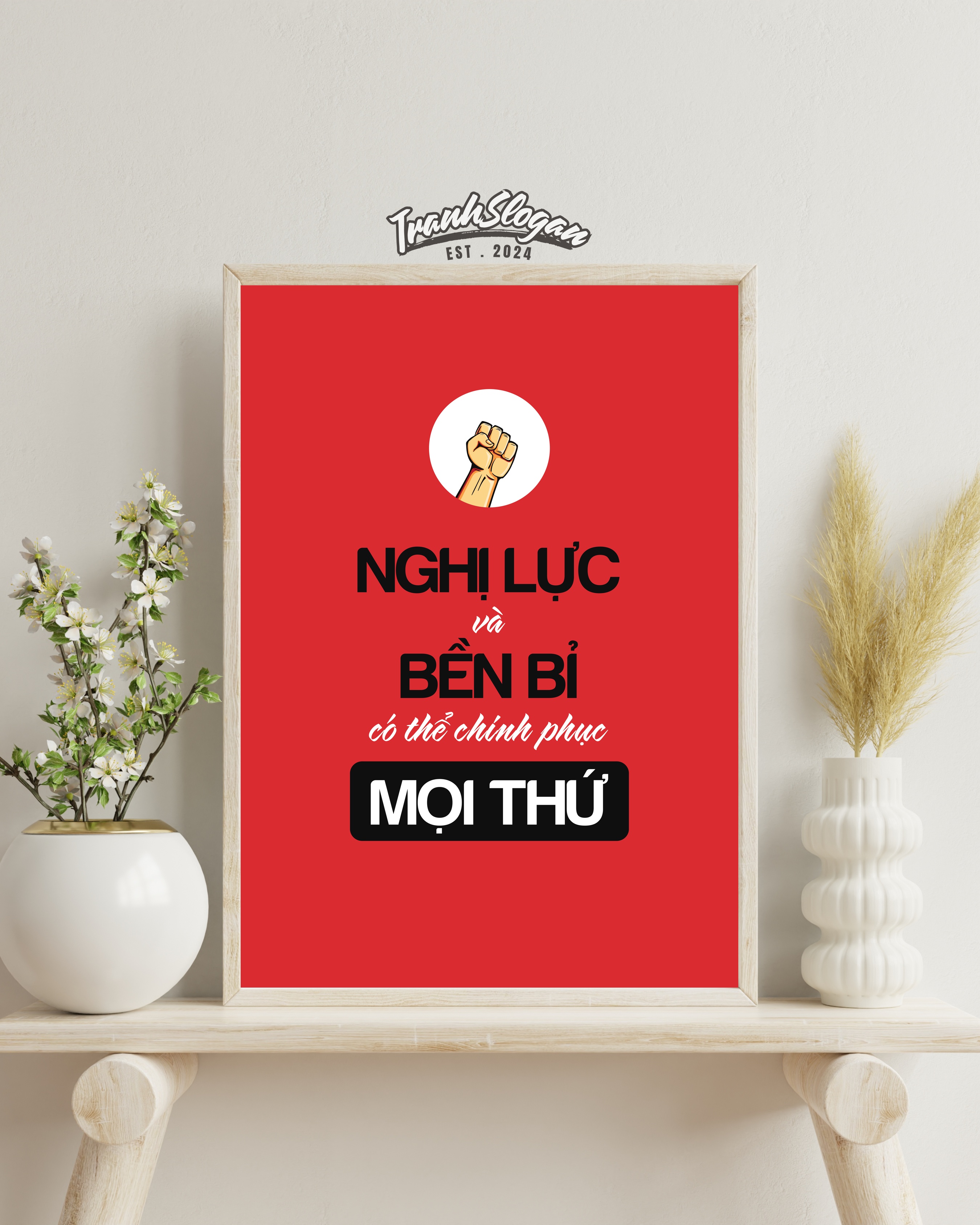 Nghị lực và bền bỉ có thể chinh phục mọi thứ