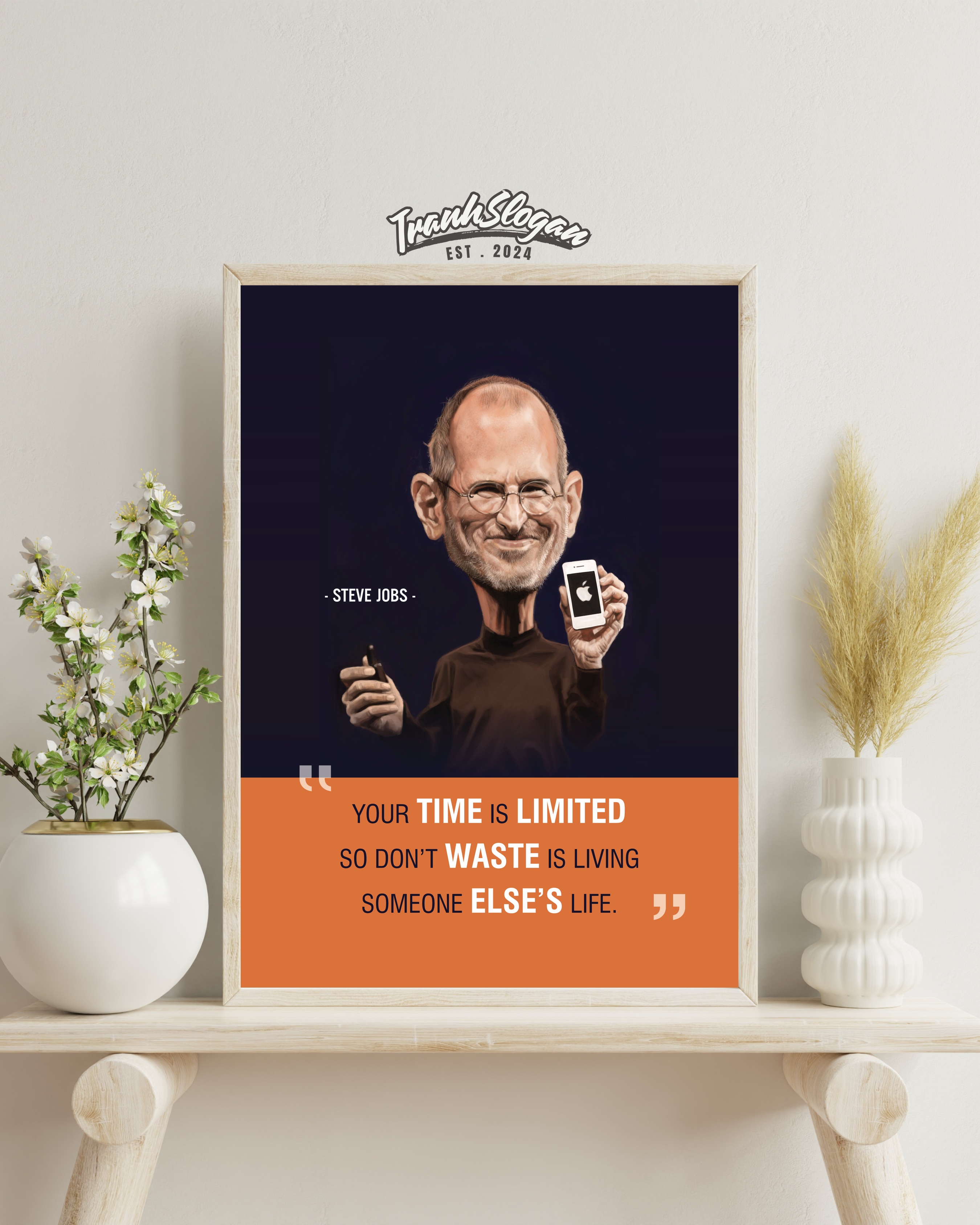 your time is limited so don't waste is living someong else's life